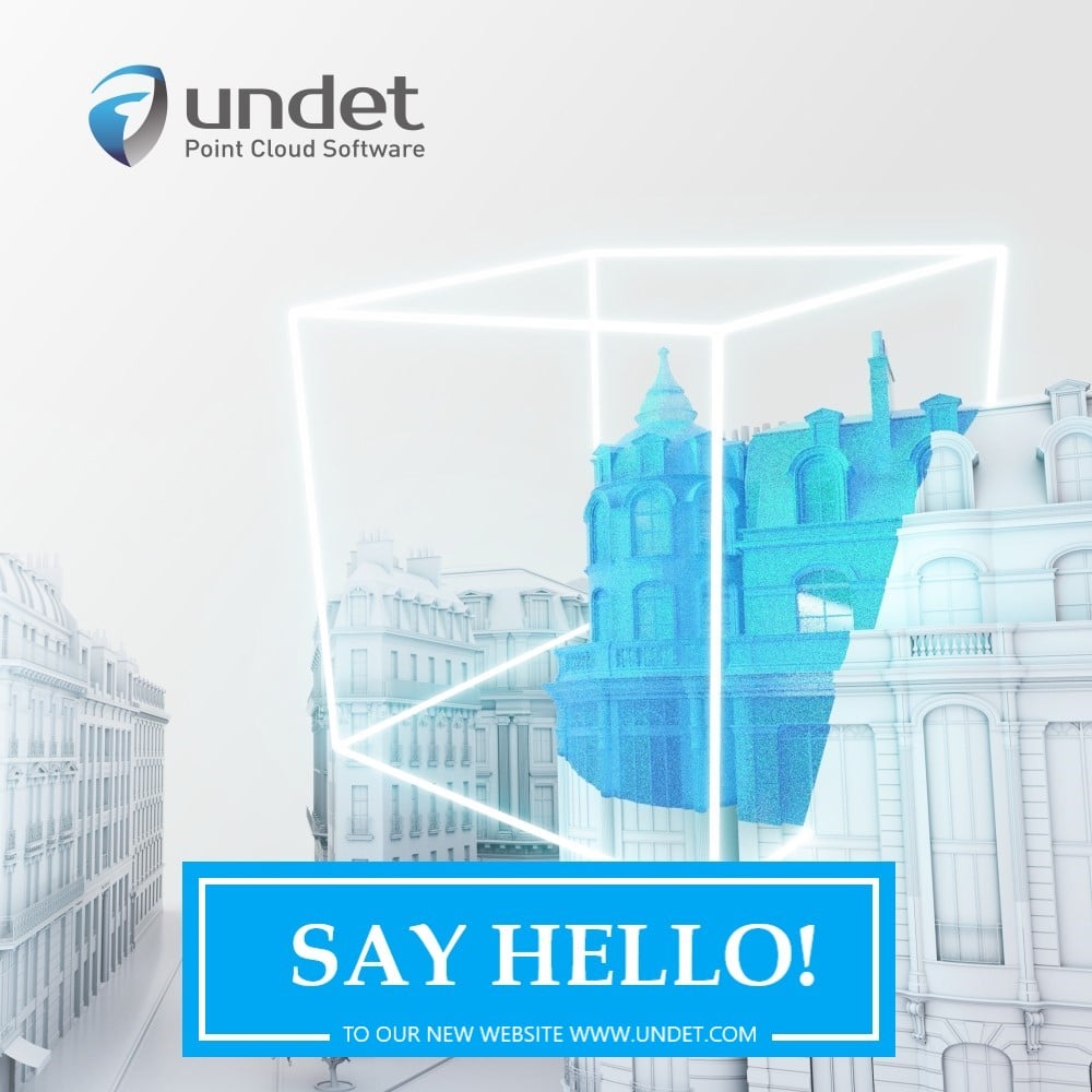 We are thrilled to unveil our... - UNDET point cloud software