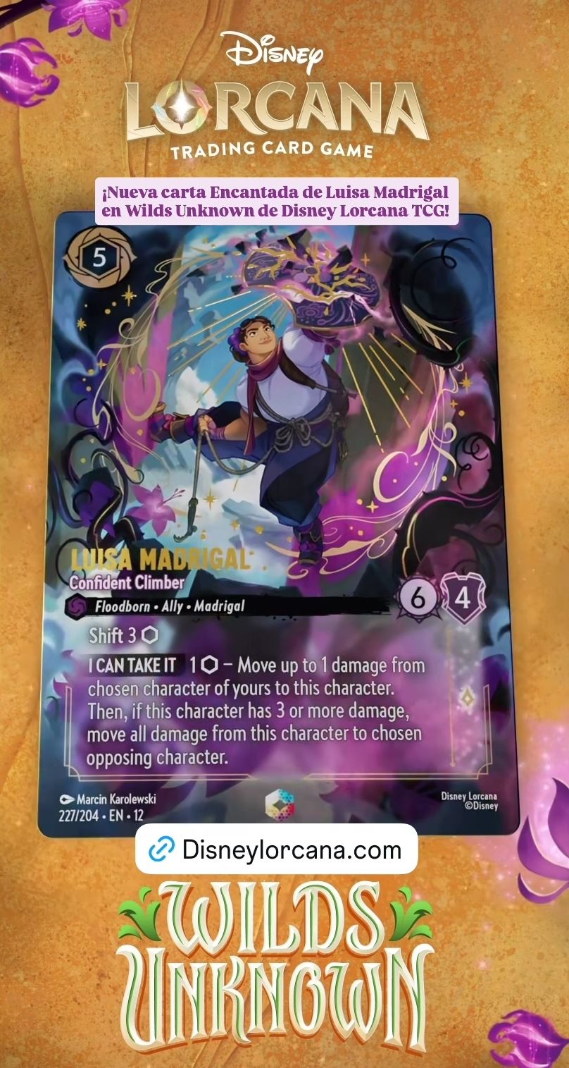 Disney Lorcana ルイーザ・マドリガル エンチャンテッド Disney