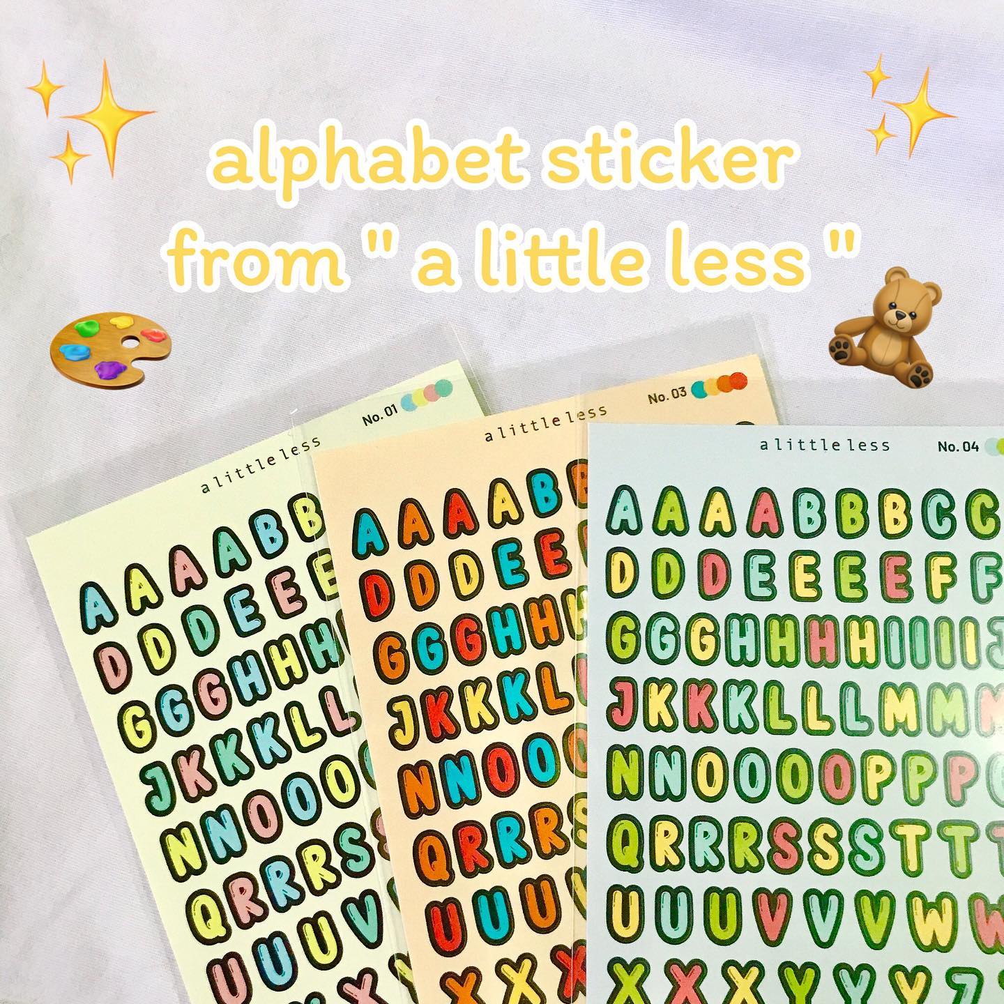 alphabet sticker 🖍... - Round_Carrot 5 - grapes in a row