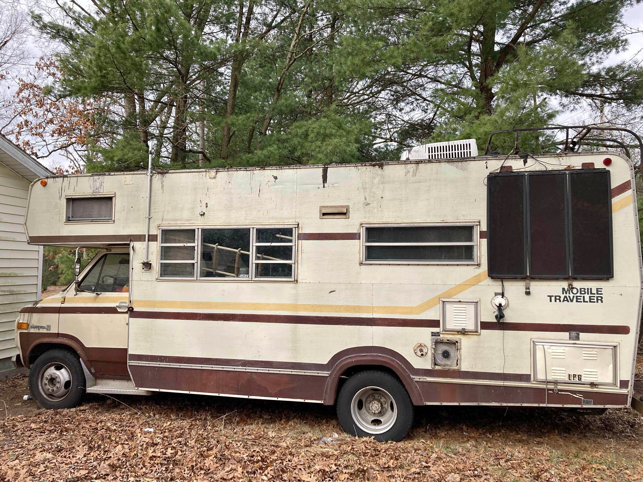 1987 Mobile Traveler chevy van 30 motorhome- project - RVs & Campers ...