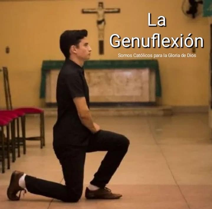La Genuflexión La palara... - Padre Gregorio López MNM | Facebook