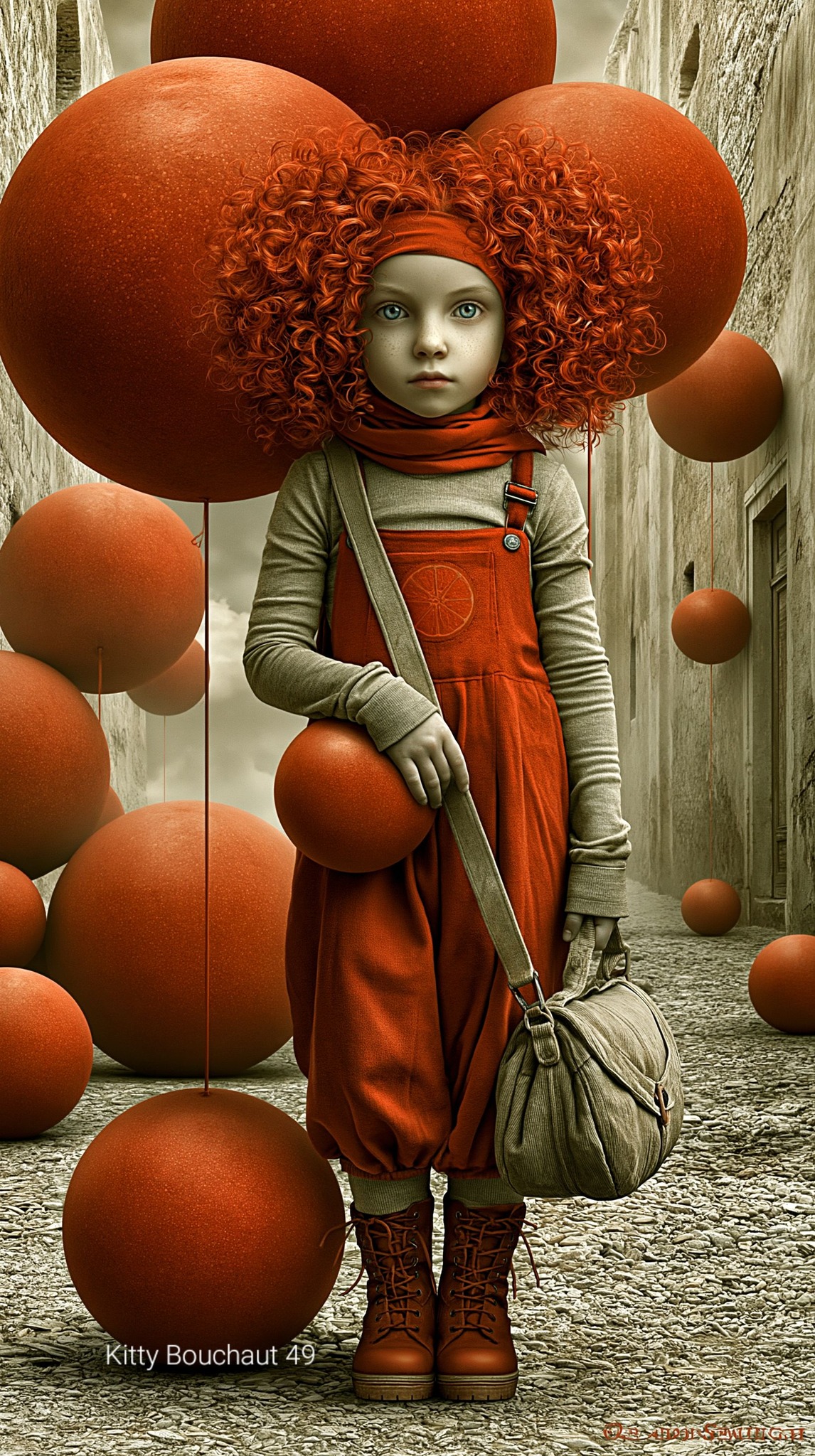 RED notice! you can't help but notice. ;) Created with AI edited