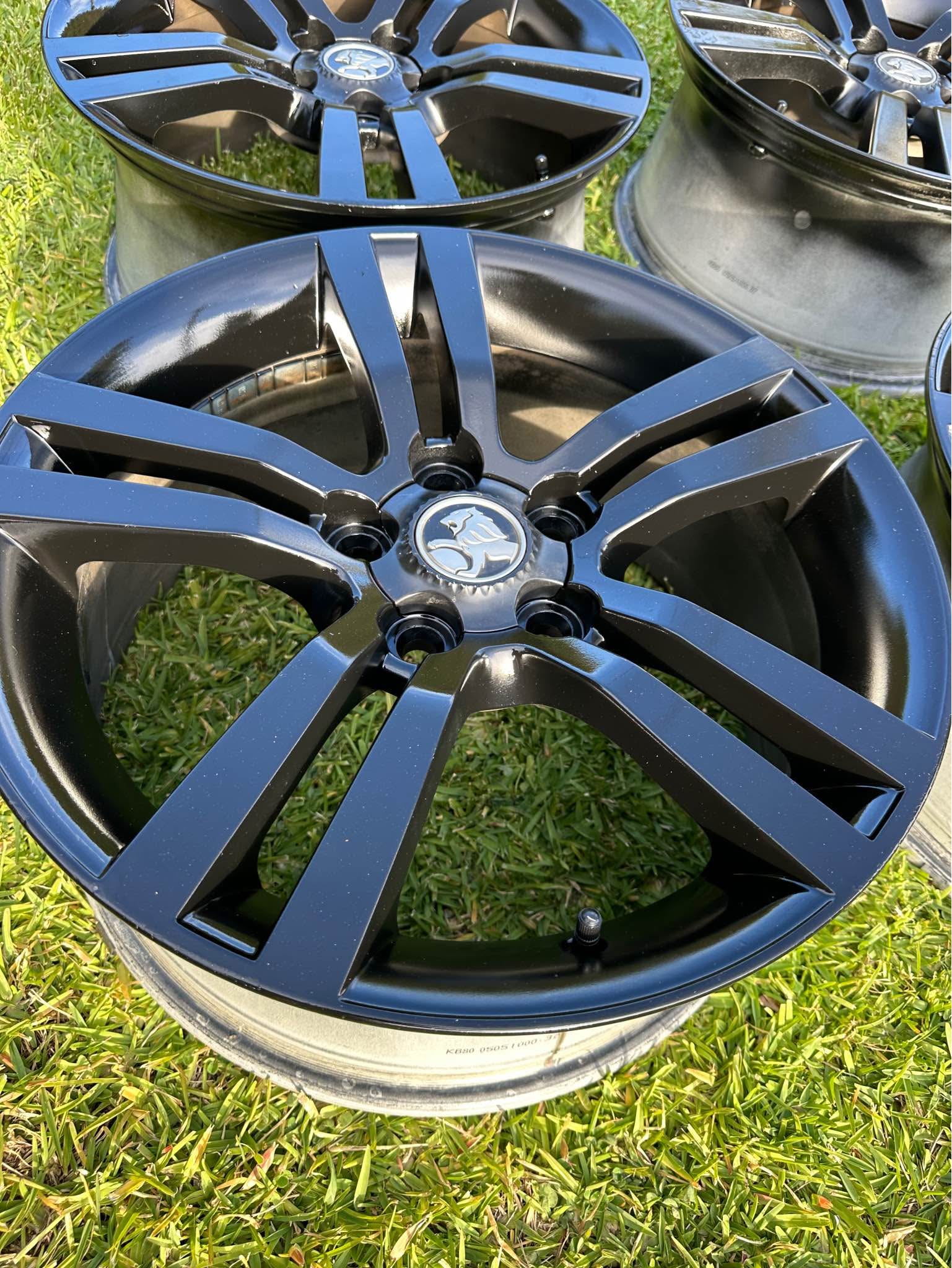 Genuine Holden Black VE Series Rims 18” x 8” - Car Wheels, Tires ...