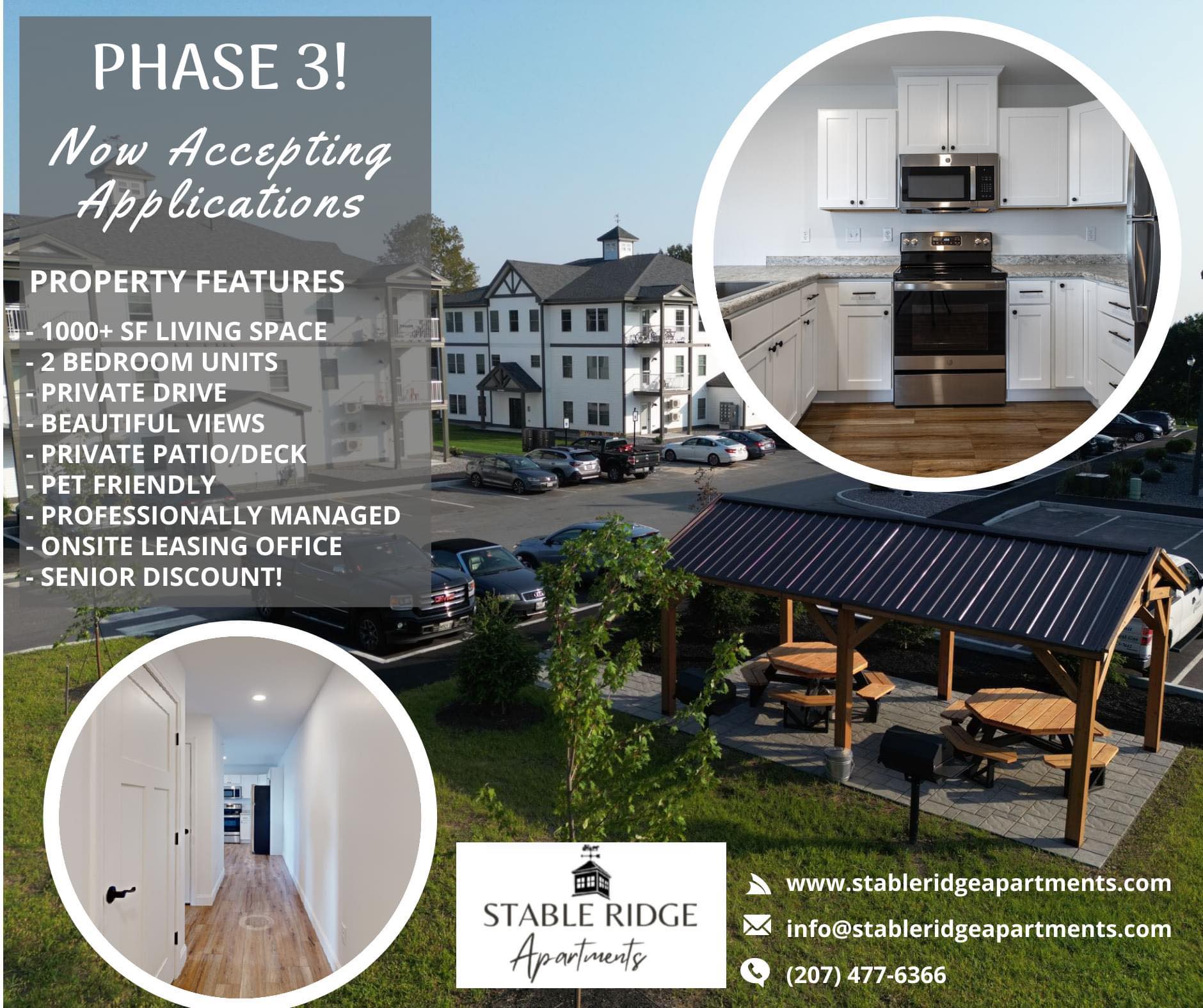 Stable Ridge Apartments | Auburn ME