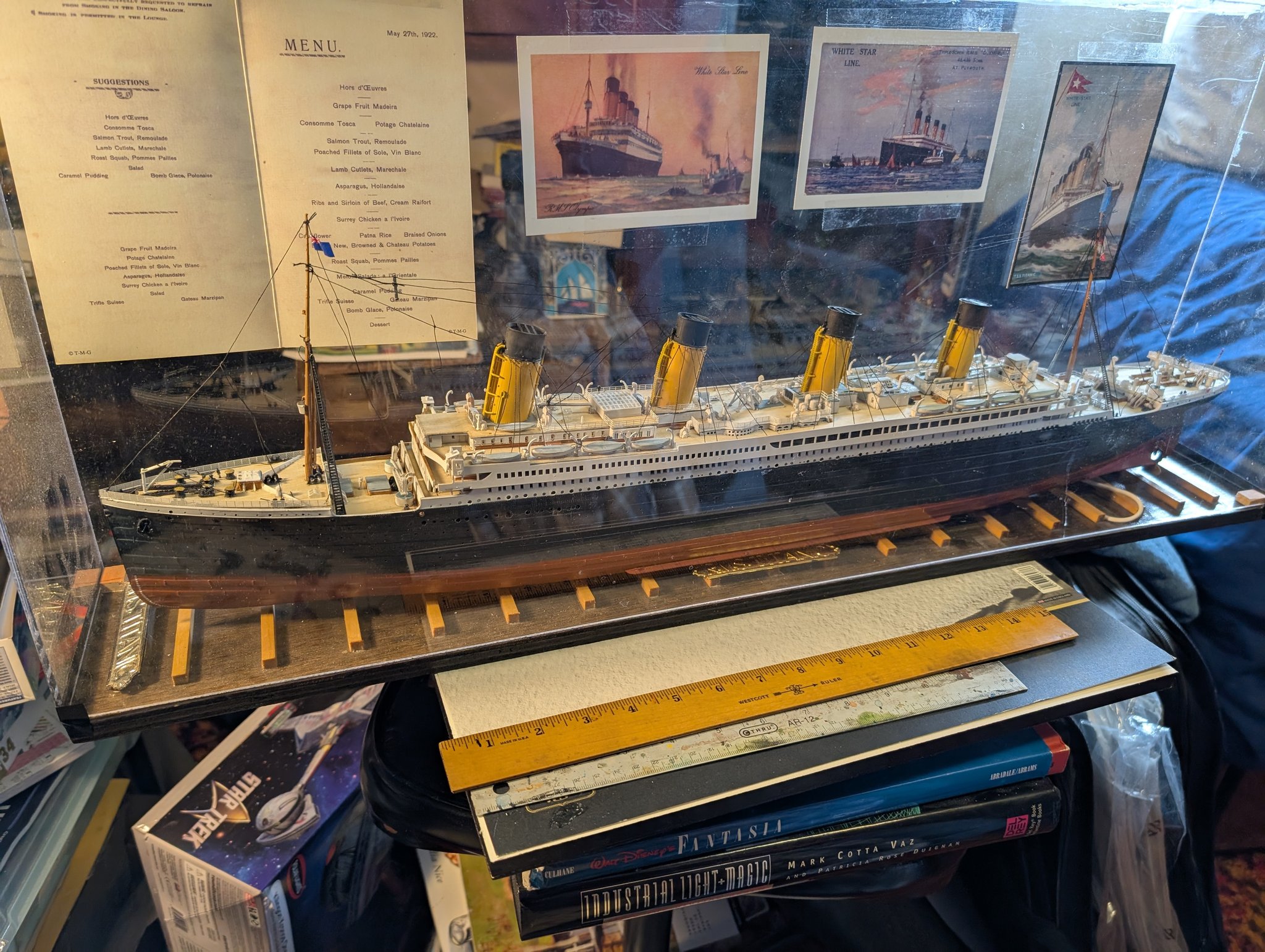 Shipyard 1/350 350048 Wood Deck RMS Titanic For Minicraft – Model Kit Accessory
