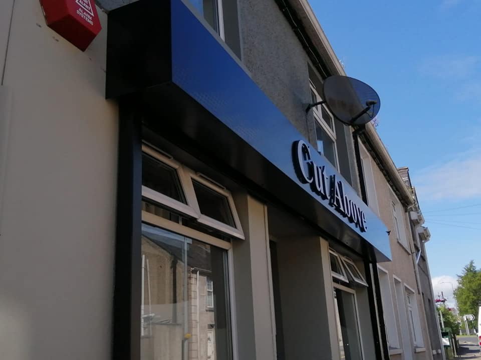 Sign Rite - New folded shutter surround signage with...