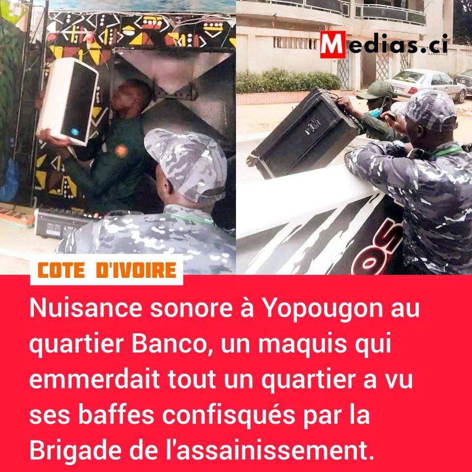 Webmedias.Ci - Lutte contre les Nuisances Sonores à... | Facebook