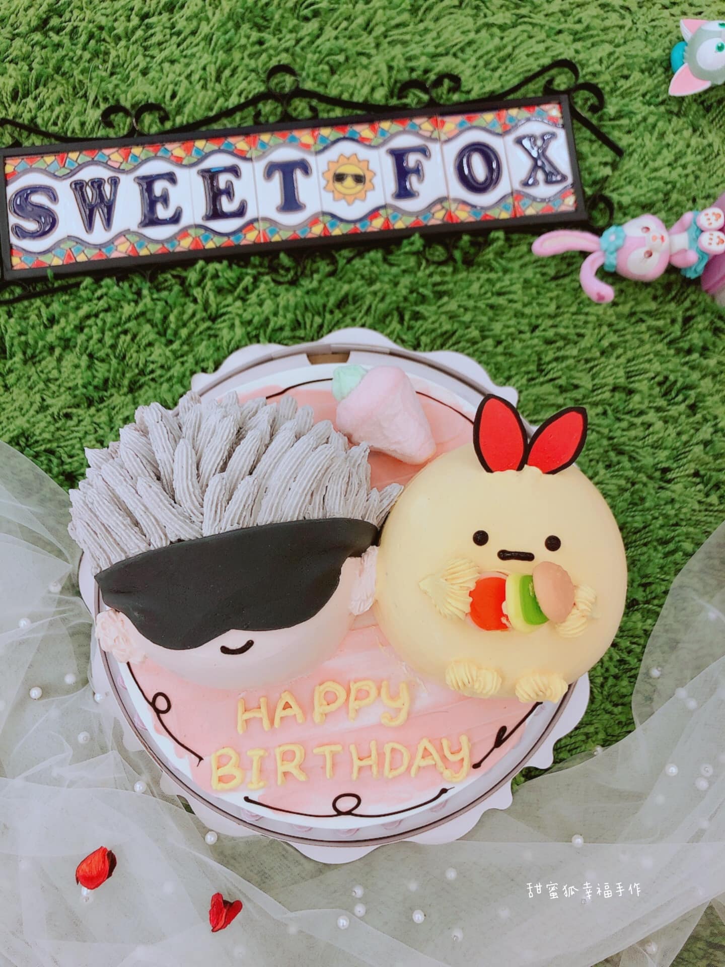 兩種享受... - 甜蜜狐幸福手作Sweetfox（客製。造型蛋糕、翻糖相片蛋糕、創意甜點、糖霜餅乾、大豆香氛蠟燭、不凋花）
