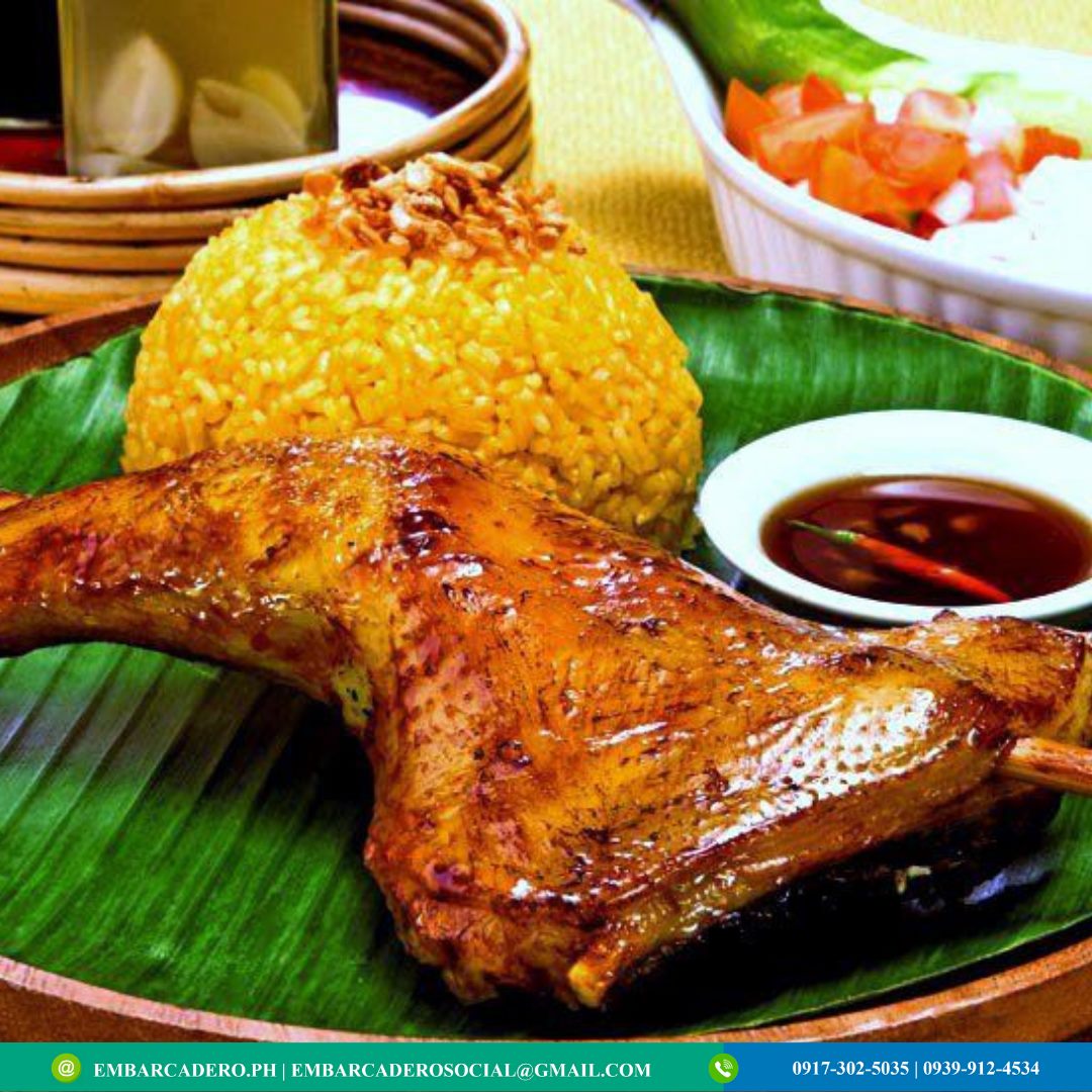 Chicken Inasal with Unli Rice for... - Embarcadero de Legazpi