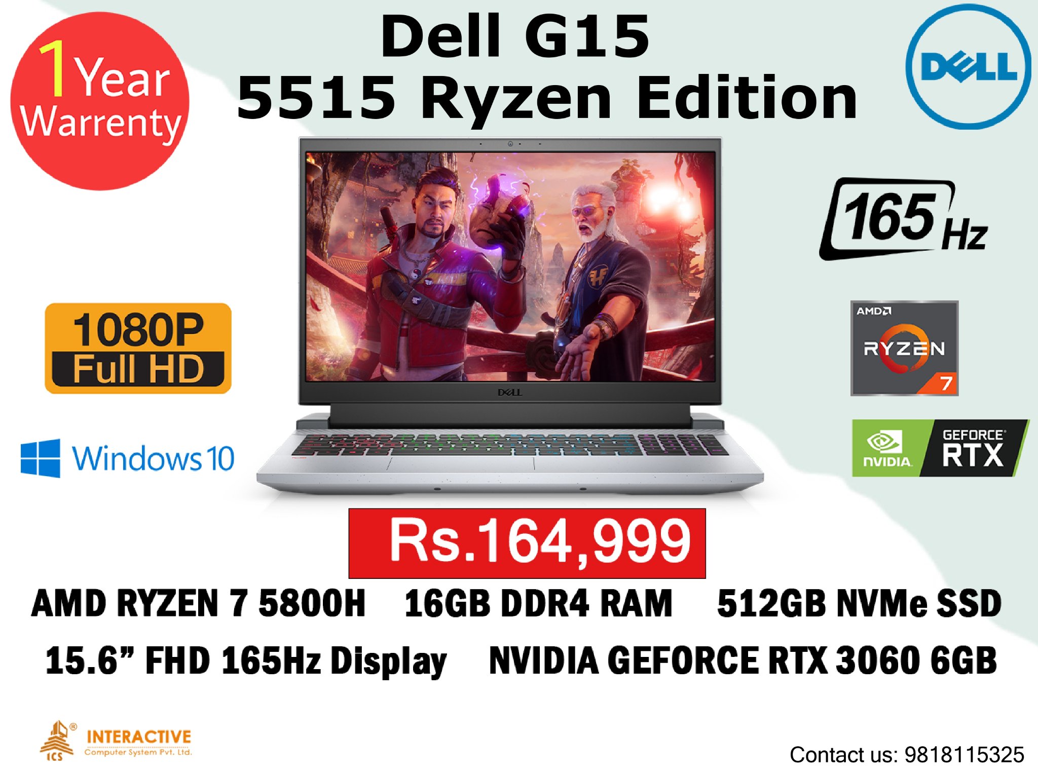 THE DELL G15 5515 COMES... - Interactive Computer System's