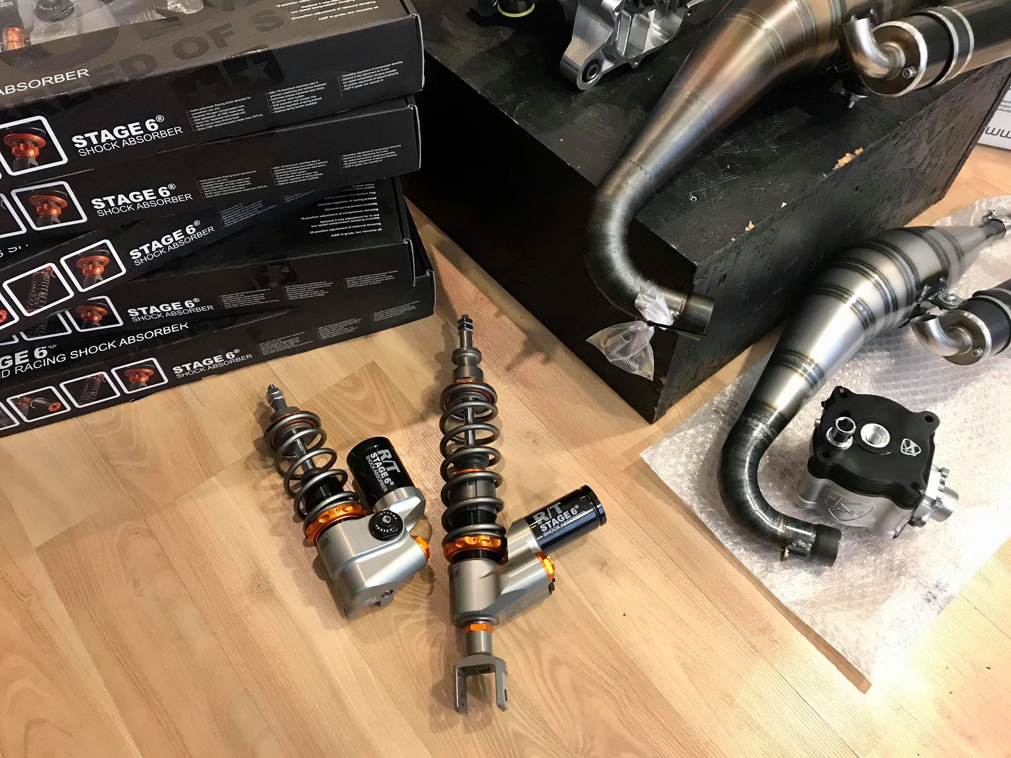 New Stage6 R/T shock absorber 🚀🚀🚀 - HK-ScooterPerformance | Facebook