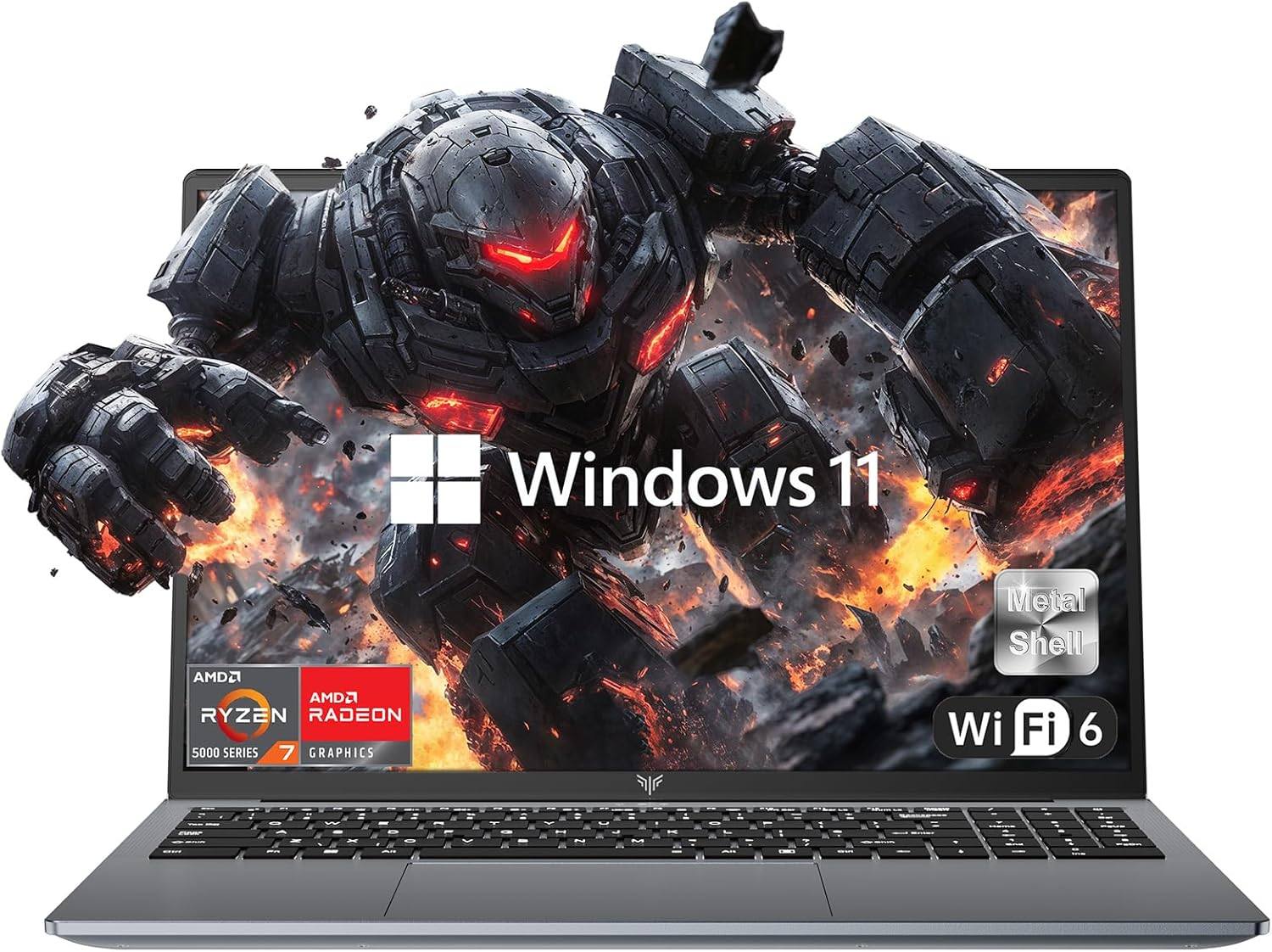 ACEMAGIC 16-inch Gaming Laptop - Intel 12th Gen Quad-Core, 16GB DDR4, 512GB SSD, Windows 11