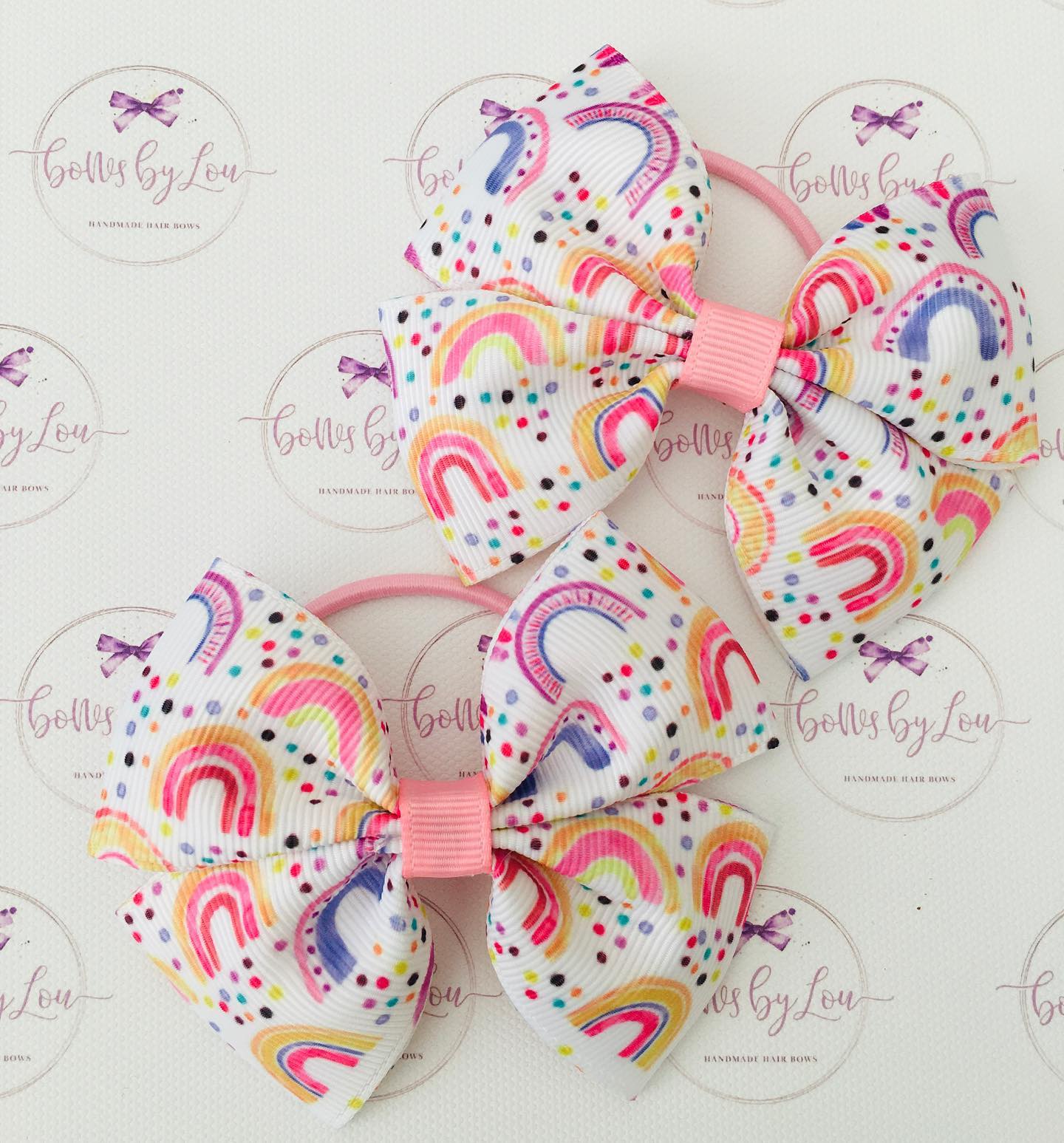 Bows by Lou - 🌈 Rainbows 🌈 I LOVE this ribbon!! How...
