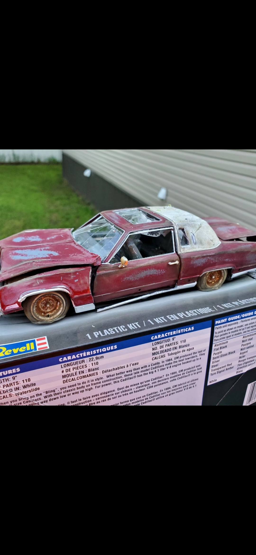 In regards to the Revell 1981 Cadillac low rider, they came in