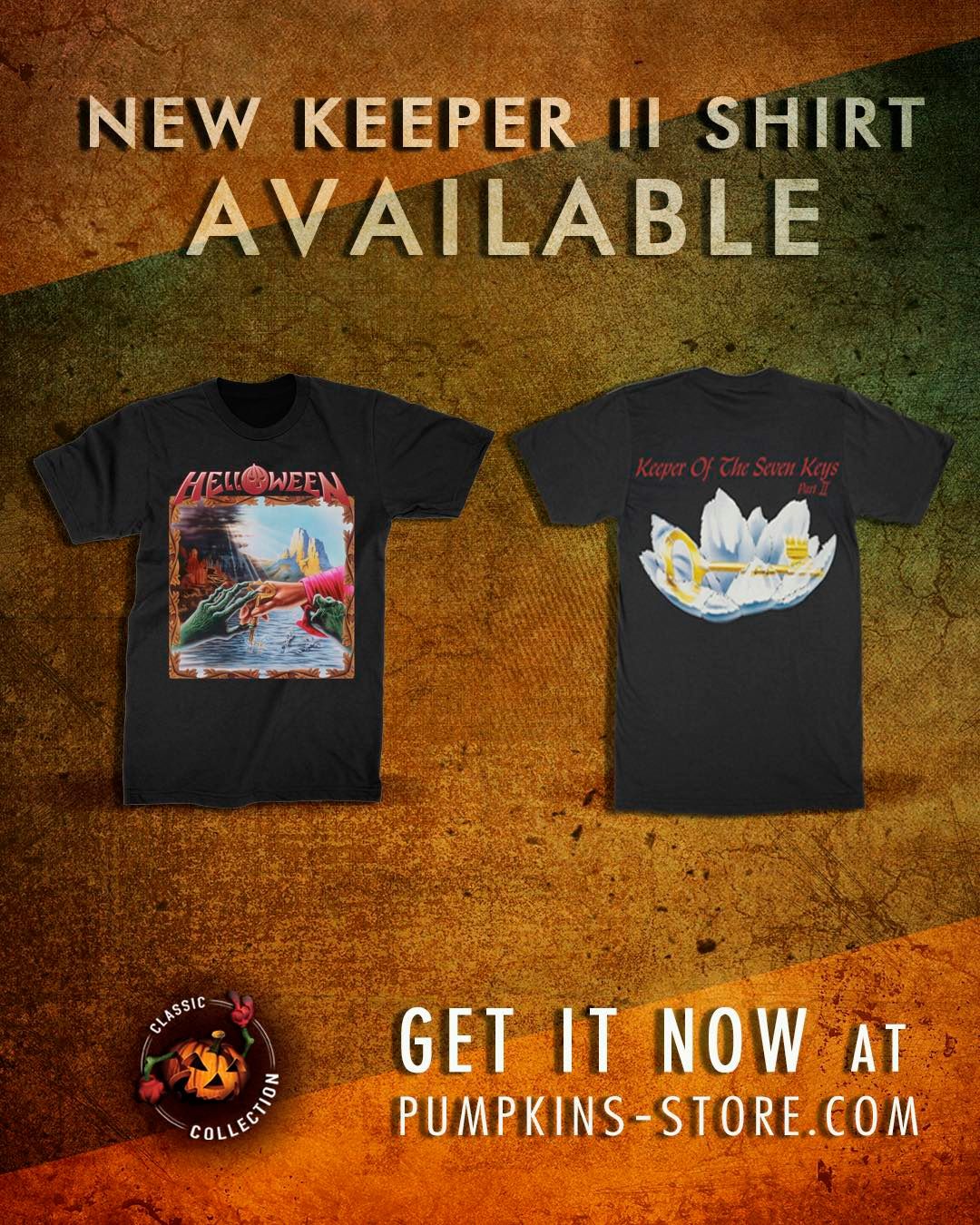 🎃🗝 A classic album deserves a classic shirt: Get your 