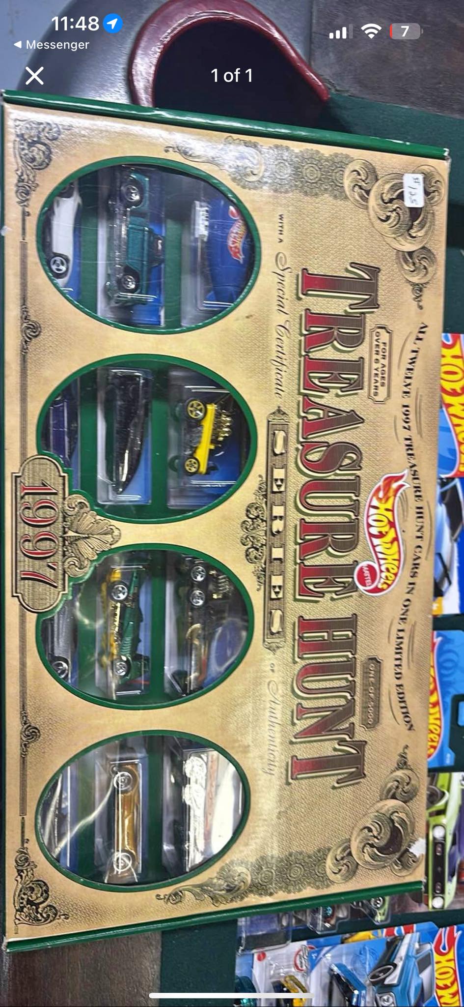 Hot Wheels 1997 Treasure Hunt セット Is $100 a good deal for a sealed 1997 Treasure Hunt set?
