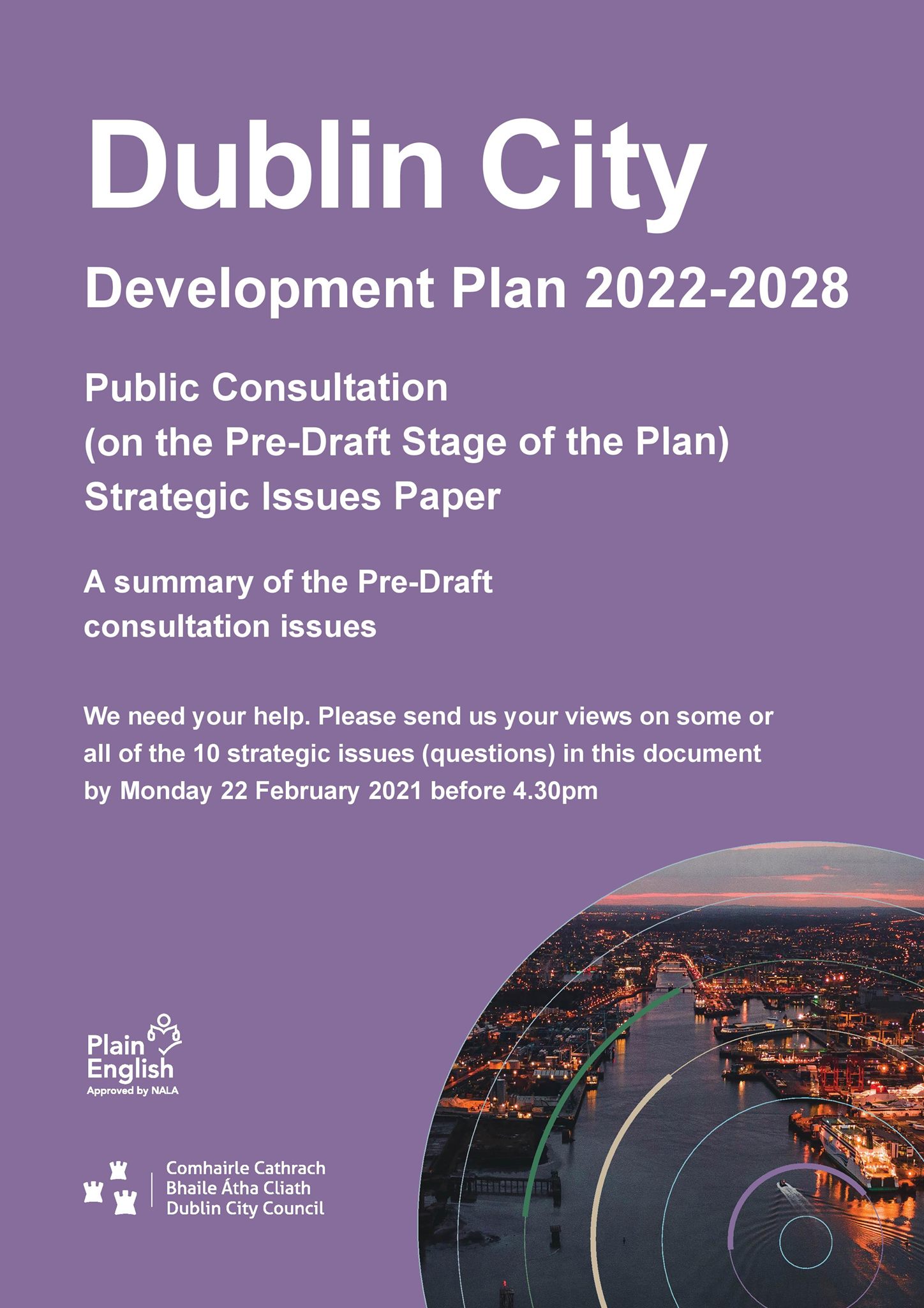 Pallas - Dublin City Council is preparing a new City Development Plan ...