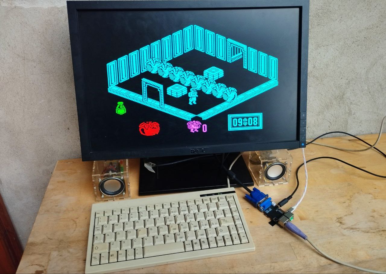 Build a ZX Spectrum emulator with ESP32 and VGA output