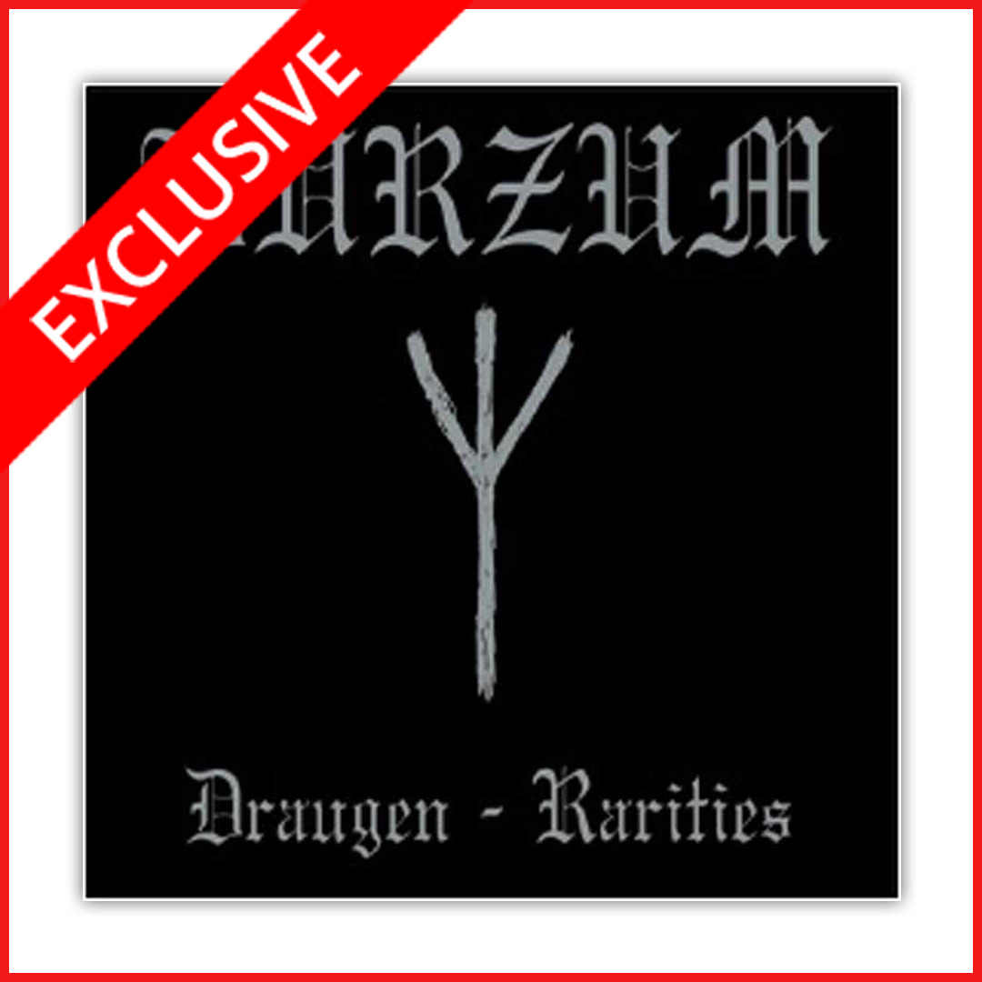 Burzum - 'Draugen - Rarities' limited edition grey vinyl! All the