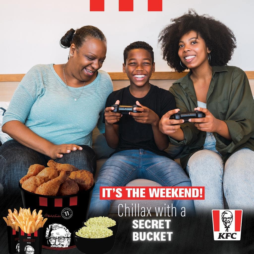 KFC - Games night? Order in our Secret Bucket - ORDER...