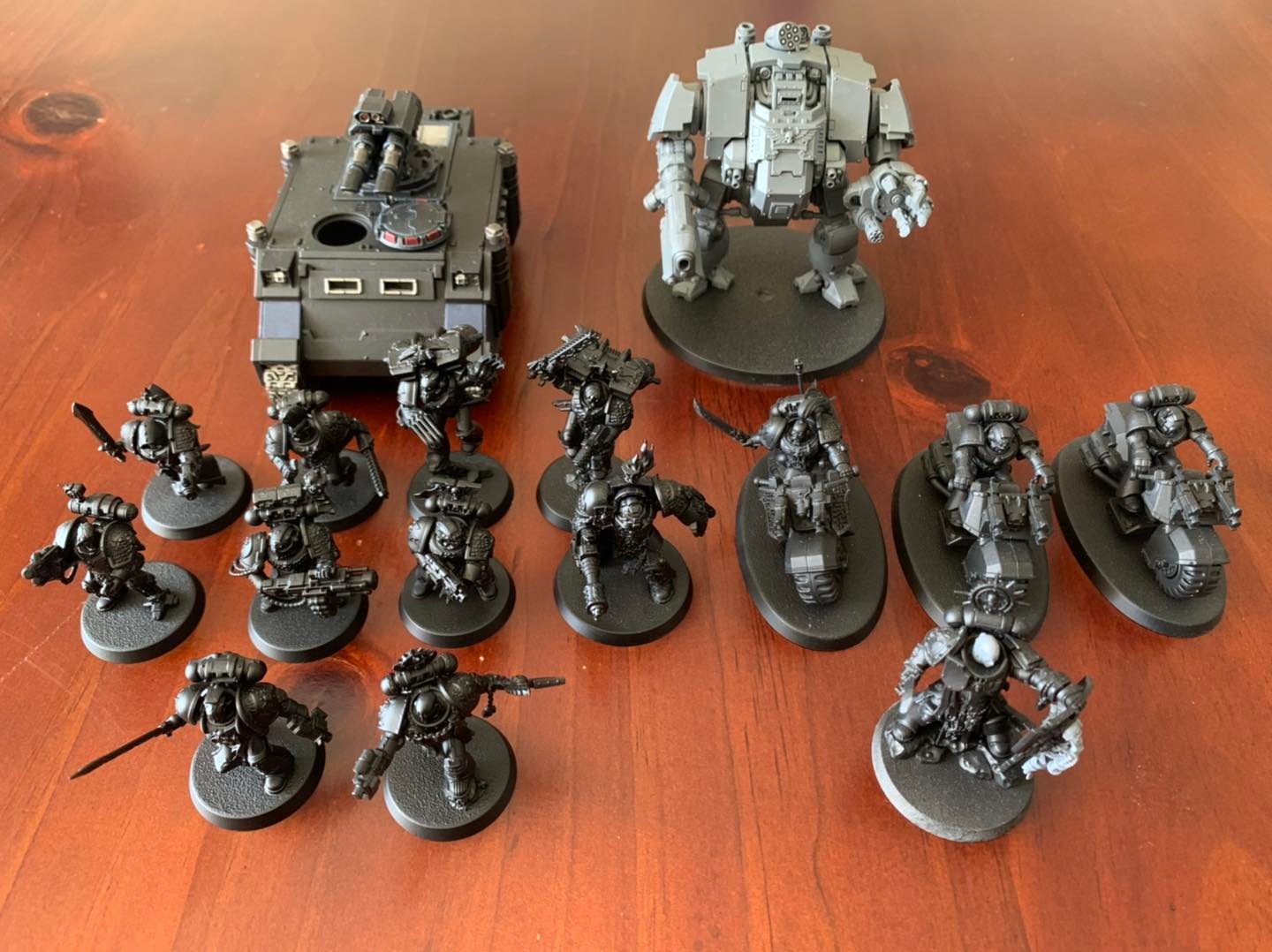 What Space Marine units can be used in a Deathwatch army?