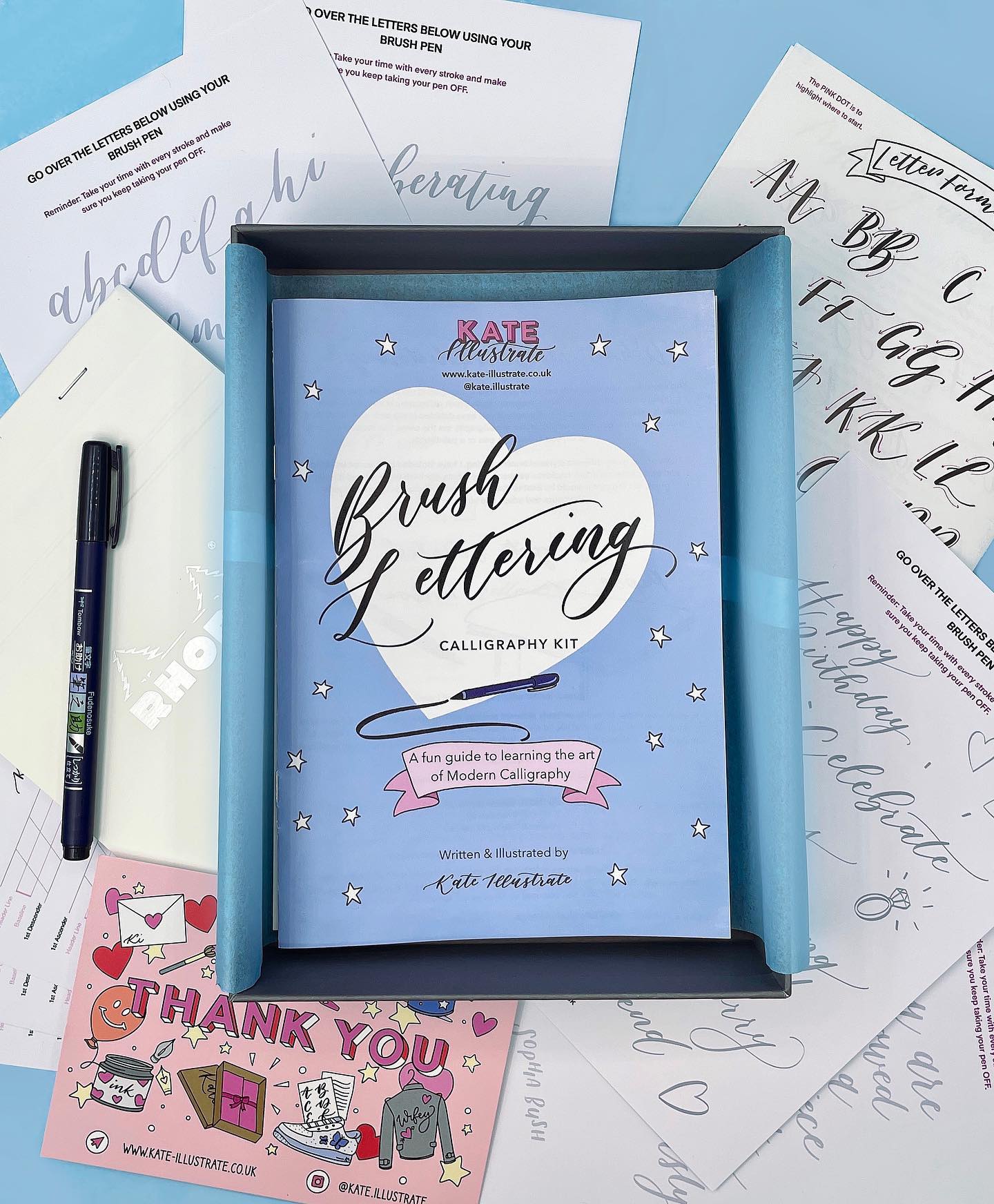 Kate Illustrate - 💖🖊 BRUSH CALLIGRAPHY 🖊💖 Introducing the... | Facebook
