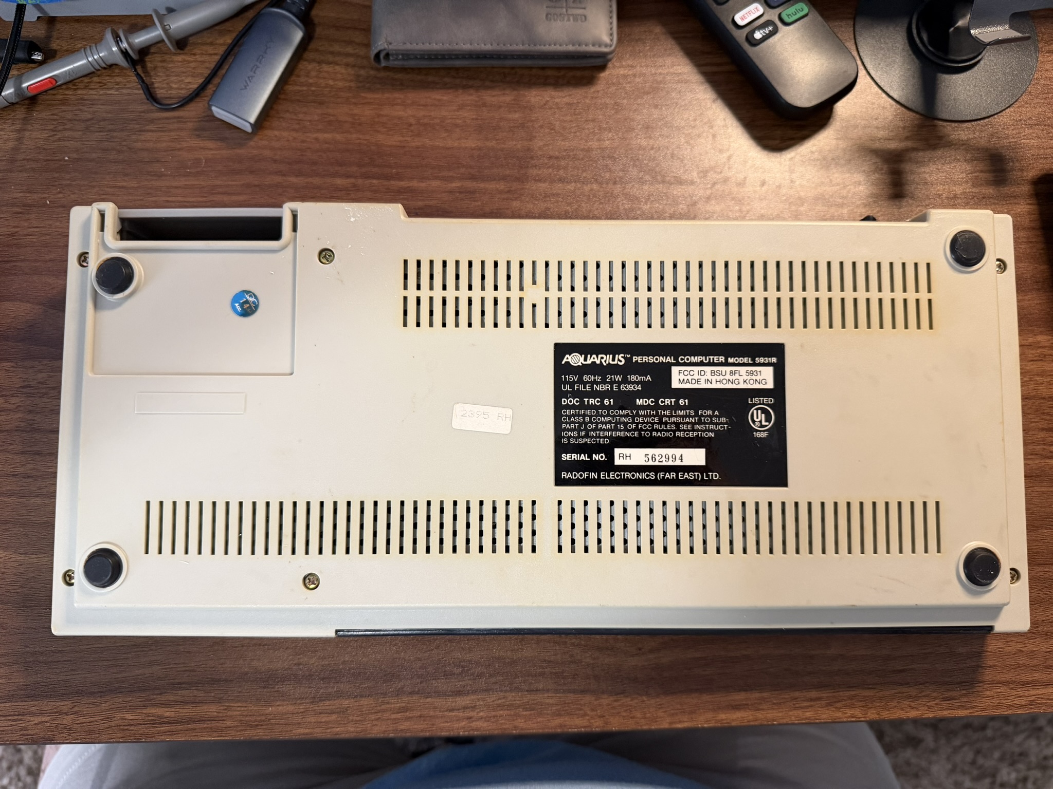 How to remove QC seals from vintage computers
