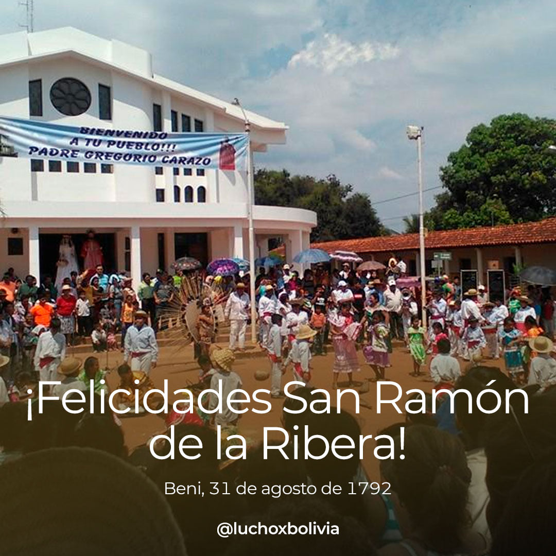 Saludamos al municipio de San Ramón... - Cancillería Bolivia