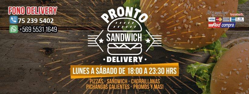 Pronto sandwich delivery | Curicó