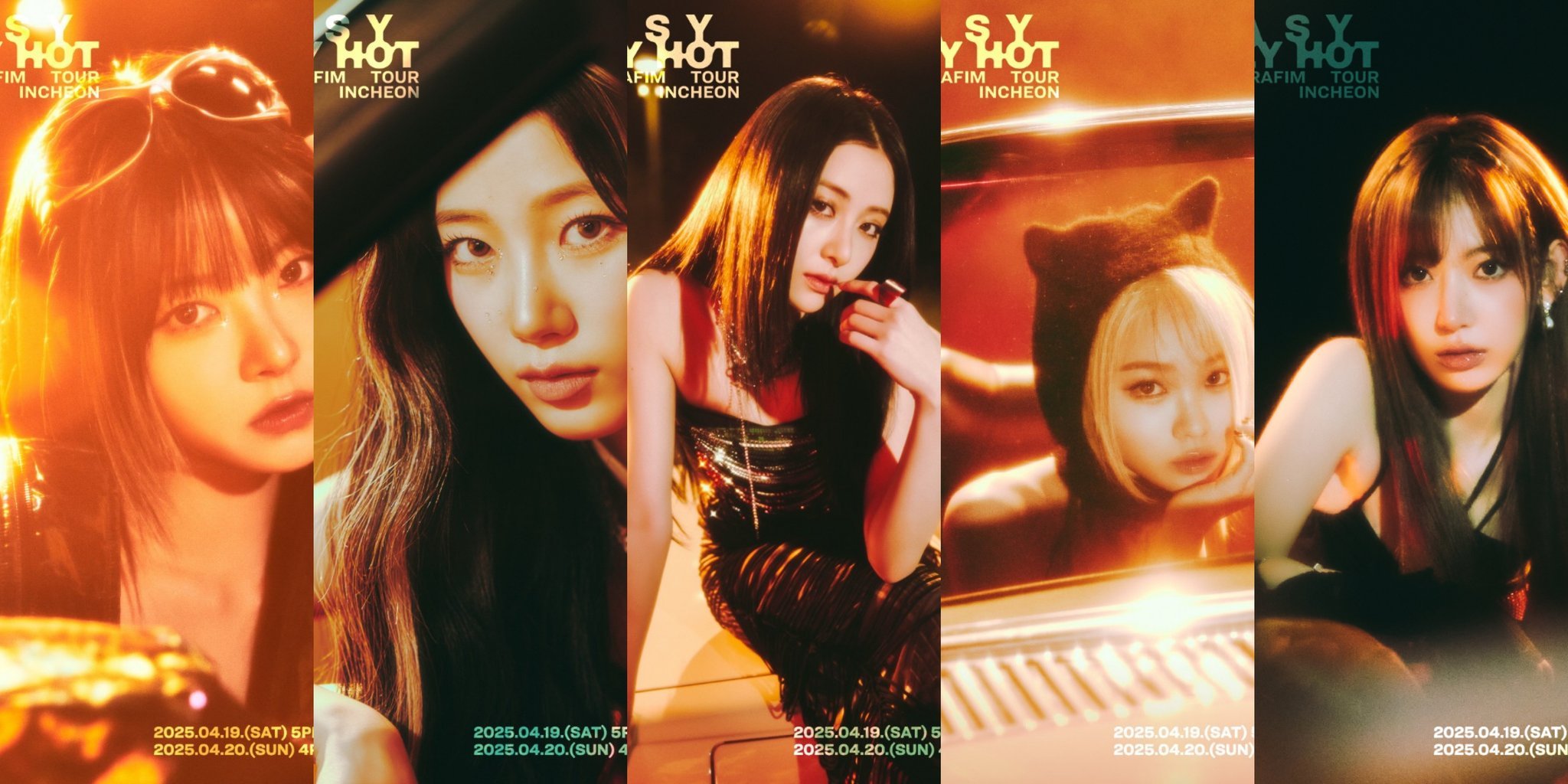 Le Sserafim's 'Easy Crazy Hot' sold out in Incheon, South Korea