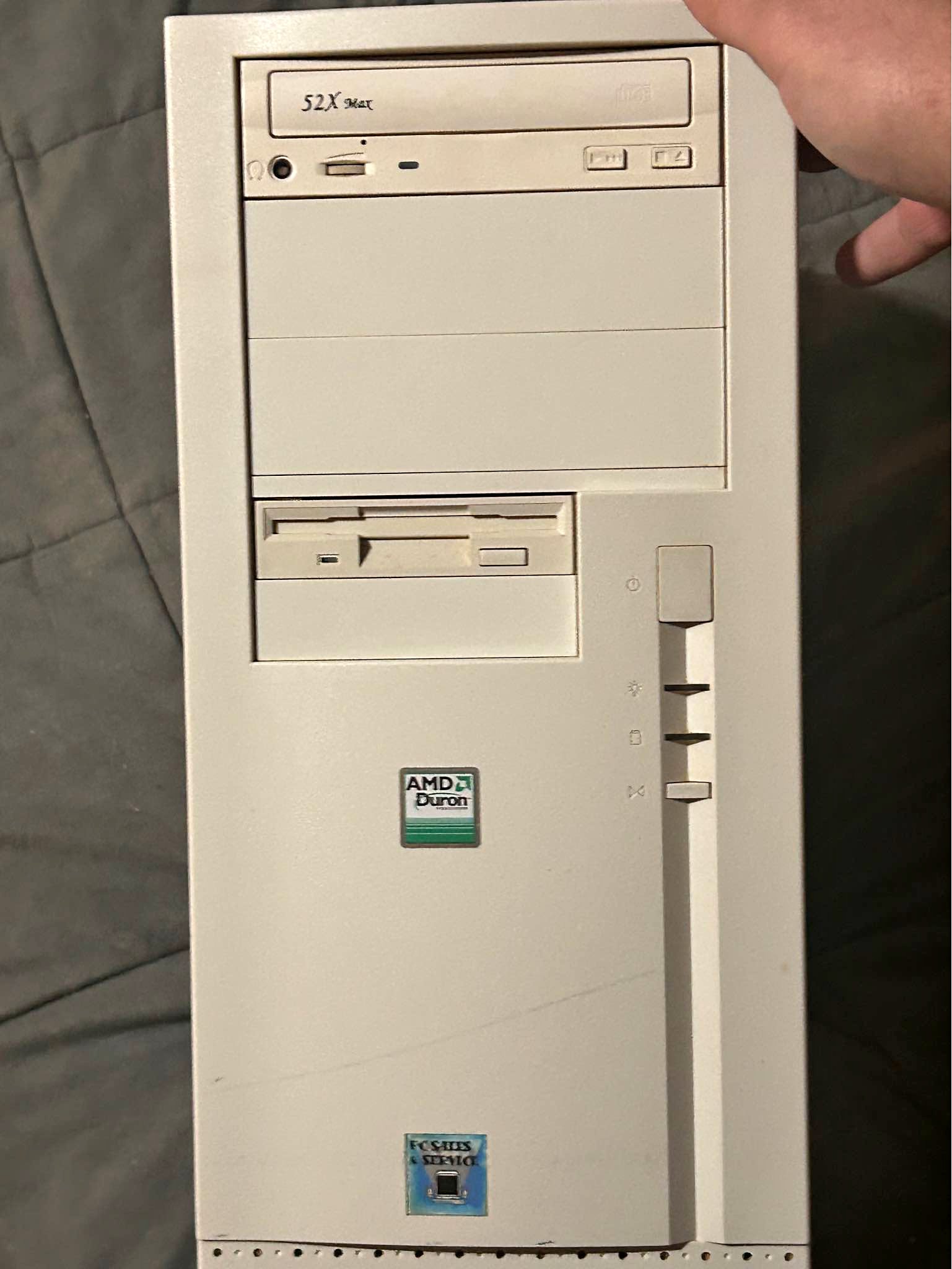 Title: Vintage 2000s AMD Duron Tower - Windows XP Retro PC - Works ...