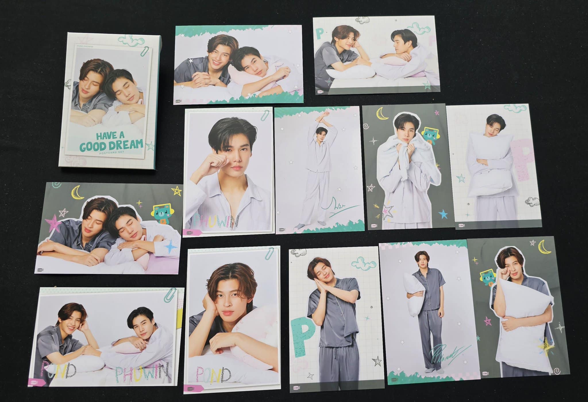 POSTCARD SETS: HAVE A GOOD DREAM CỦA PONDPHUWIN Xink vãi mng ơiii