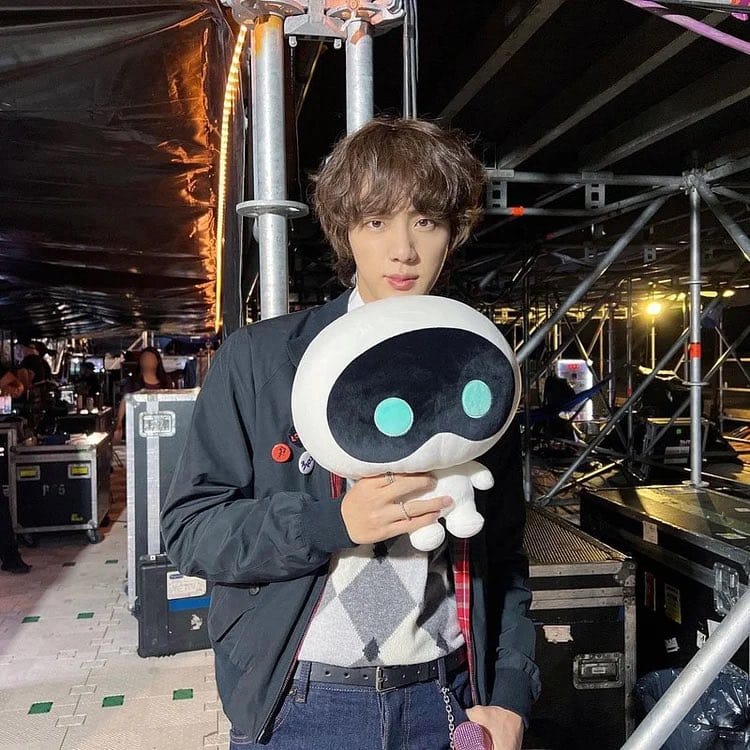 RJ X Wootteo - Official MD Cross Bag Mini Pouch #rj #jin #bts