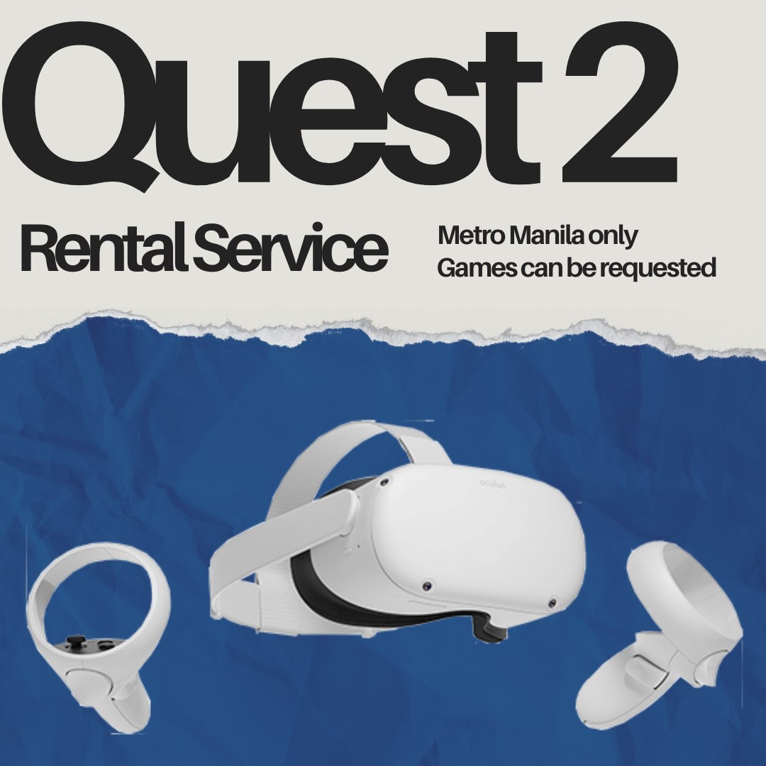 [For Rent] Quest 2 All-in-One VR Experience - Headsets - Manila ...