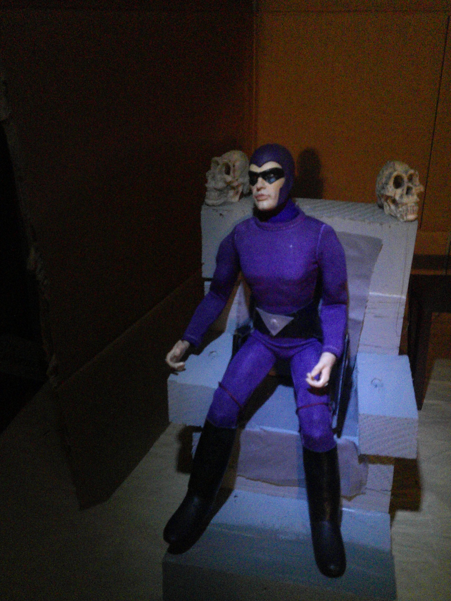 キャプテンアクション The Phantom 1/6 コスチュームセット Billy Zane Kit Walker in classic Phantom suit (Custom made 1/6