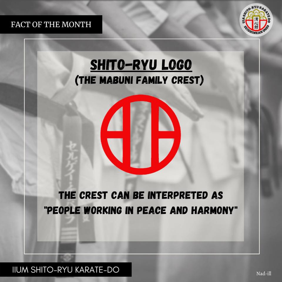 IIUM Shito-Ryu Karate-Do Club Page - 🥋Fact of the Month🥋 Shito-Ryu logo ...