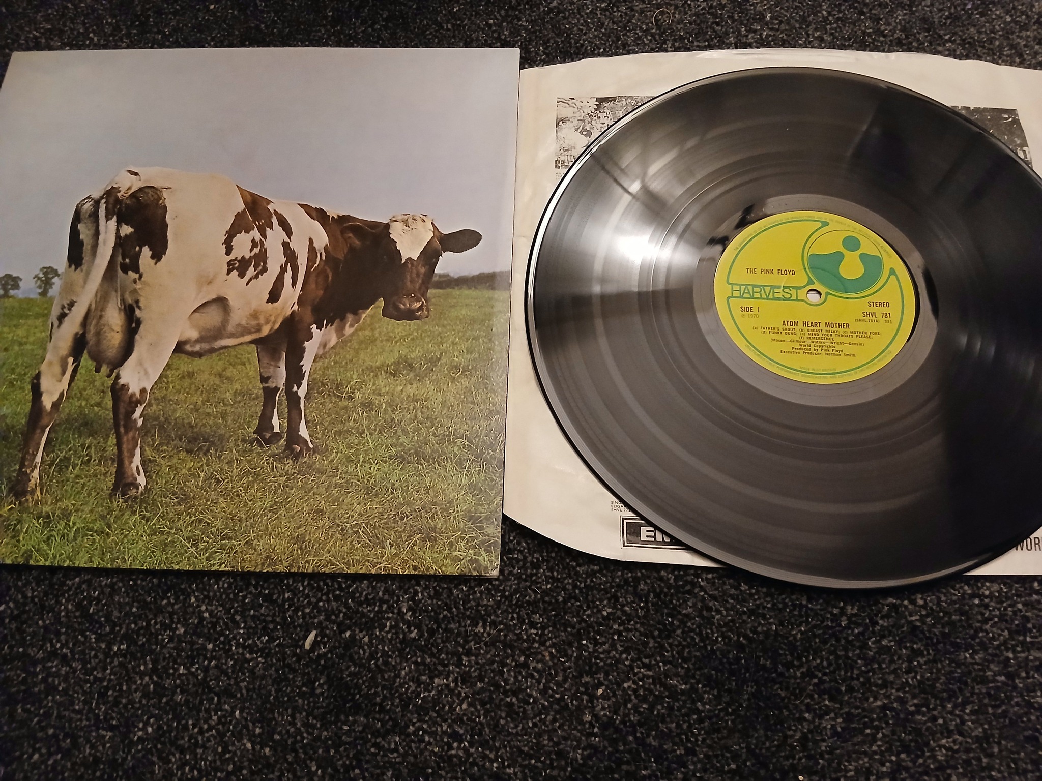 Pink Floyd's Atom Heart Mother original UK pressing