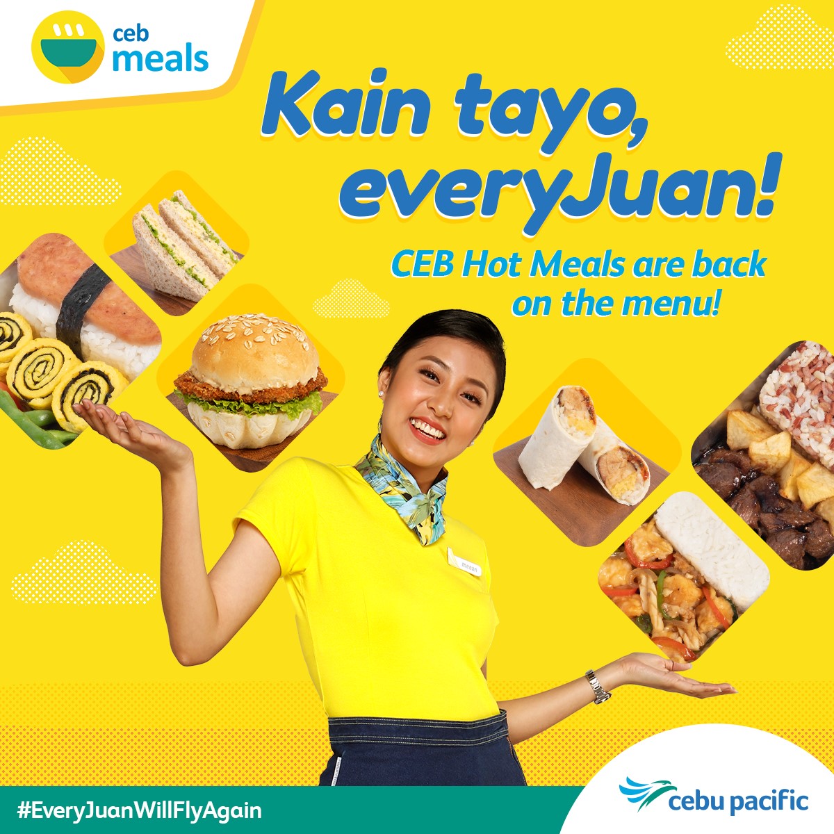 Say goodbye sa inflight gutom, dahil... - Cebu Pacific Air