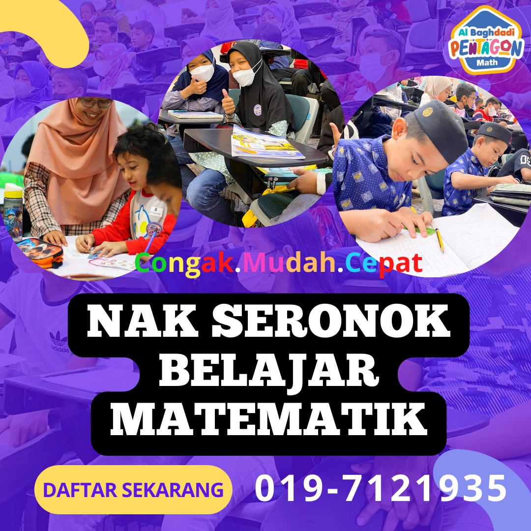 Al - JOM TARIK MINAT ANAK2 SUKA BELAJAR MATEMATIK DENGAN MUDAH DAN ...