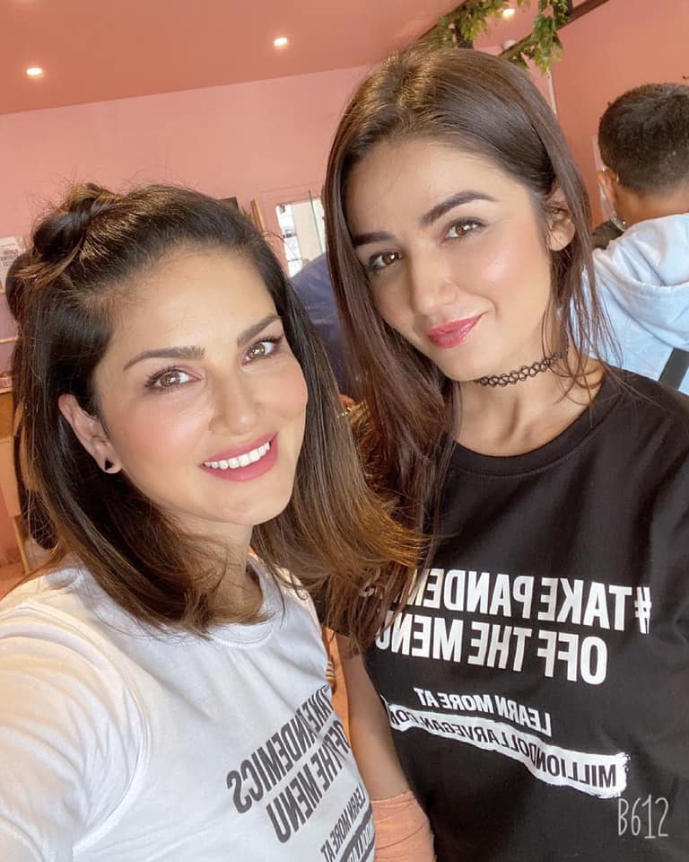 Amy Aela Hello With the beautiful Sunny Leone ❤️ Facebook 