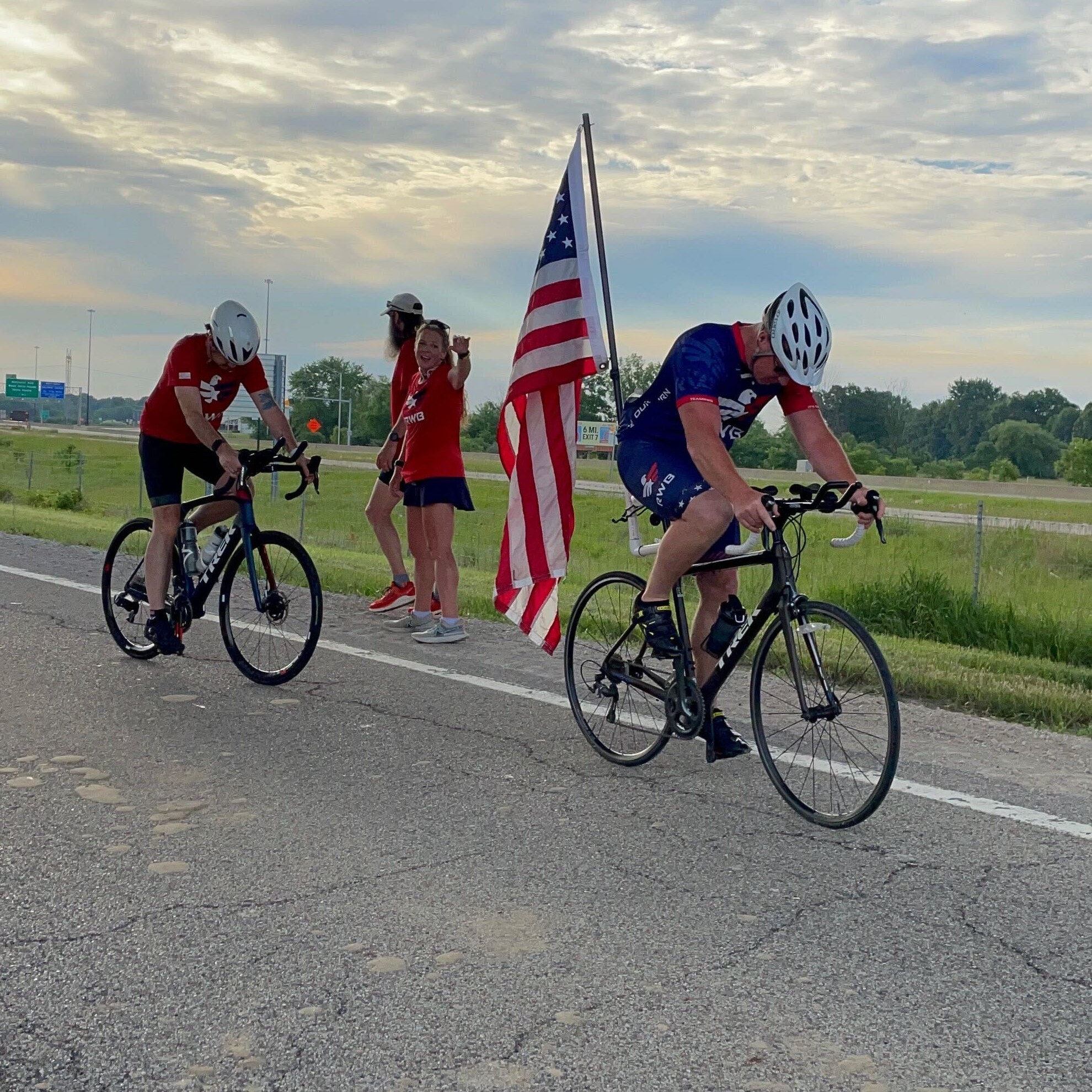 The #OldGloryRelay flag has... - Team Red, White & Blue | Facebook