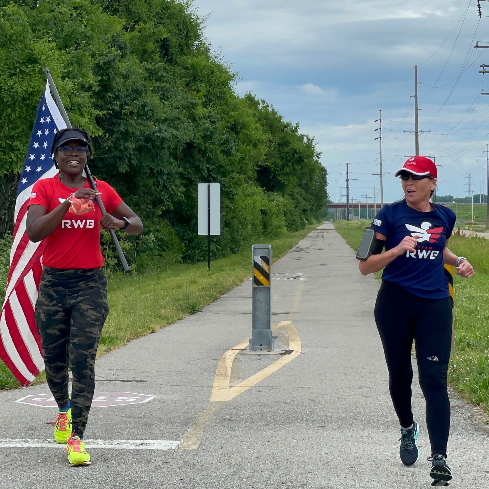 The #OldGloryRelay flag has... - Team Red, White & Blue | Facebook