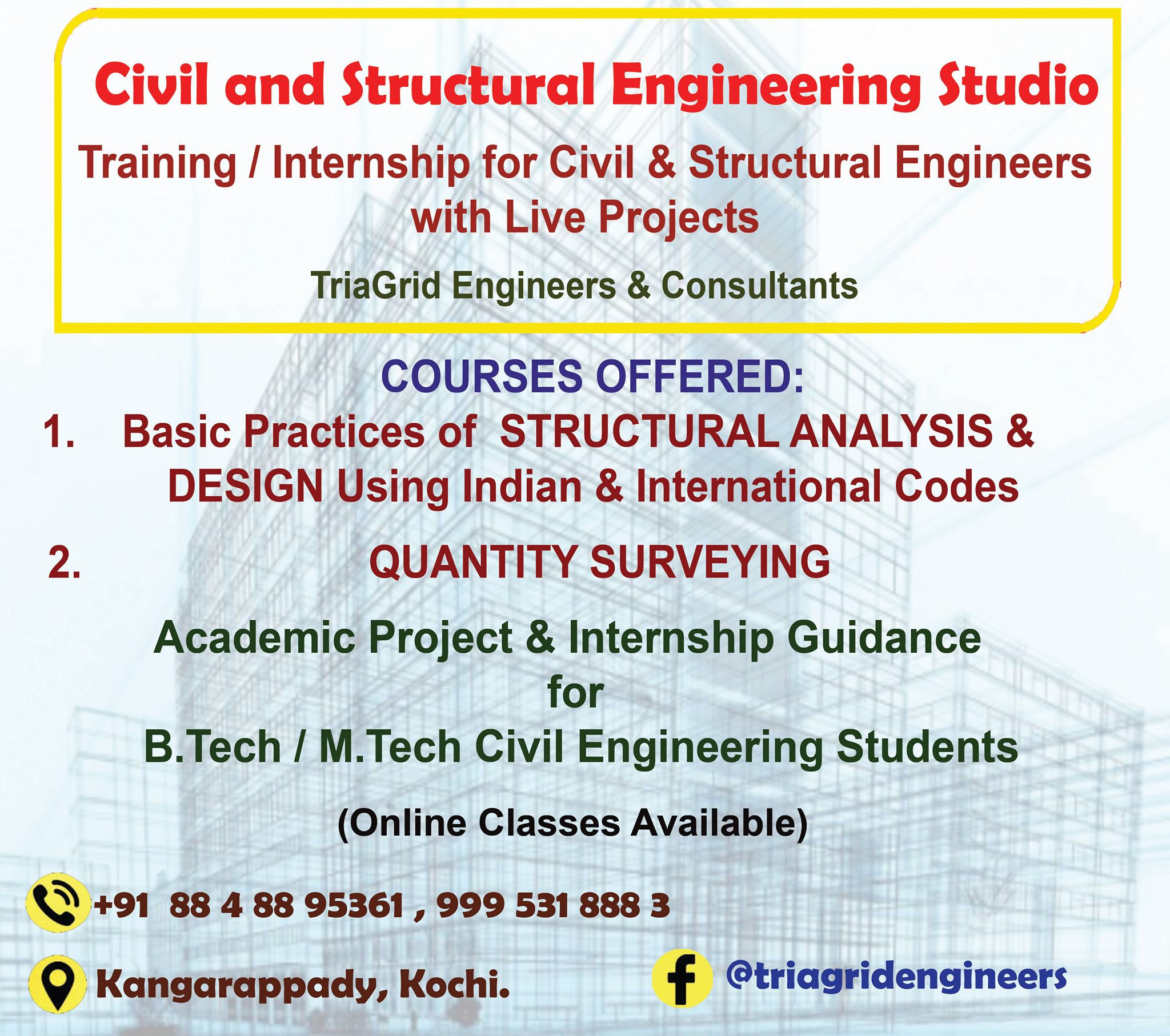 Civil And Structural Engineering Studio | Kochi