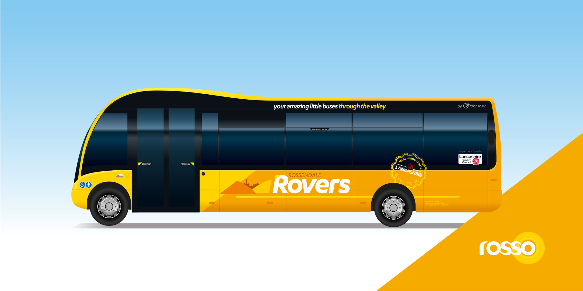 Rosso - 🟡🚍 NEW for 2021 - #RossendaleRovers 📍 This is our...