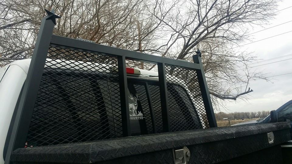 Custom built headache rack - Custom Metal Solutions, LLC.