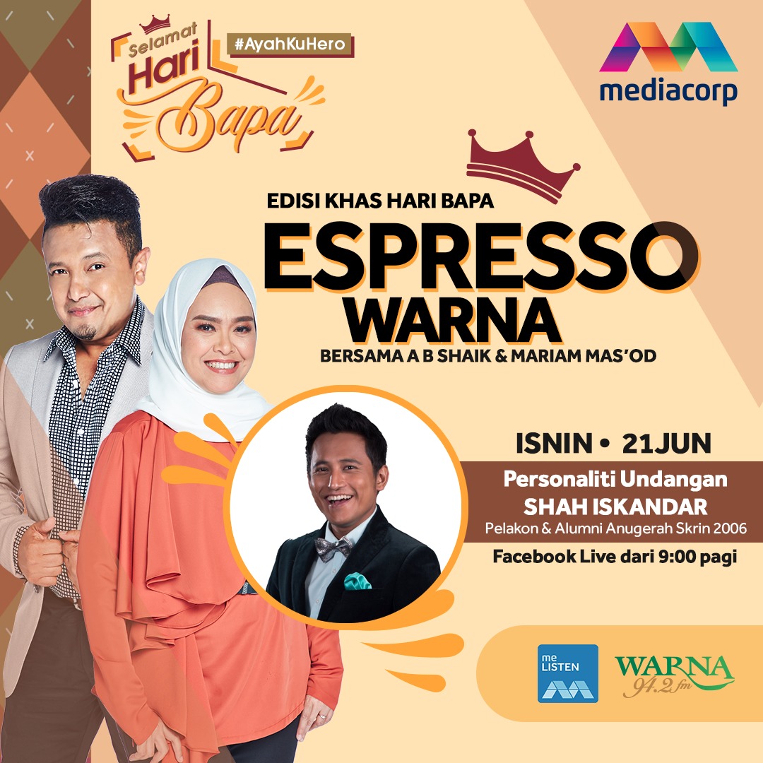 Ikuti Sambungan Temubual Eksklusif Mediacorp Warna 942 Facebook
