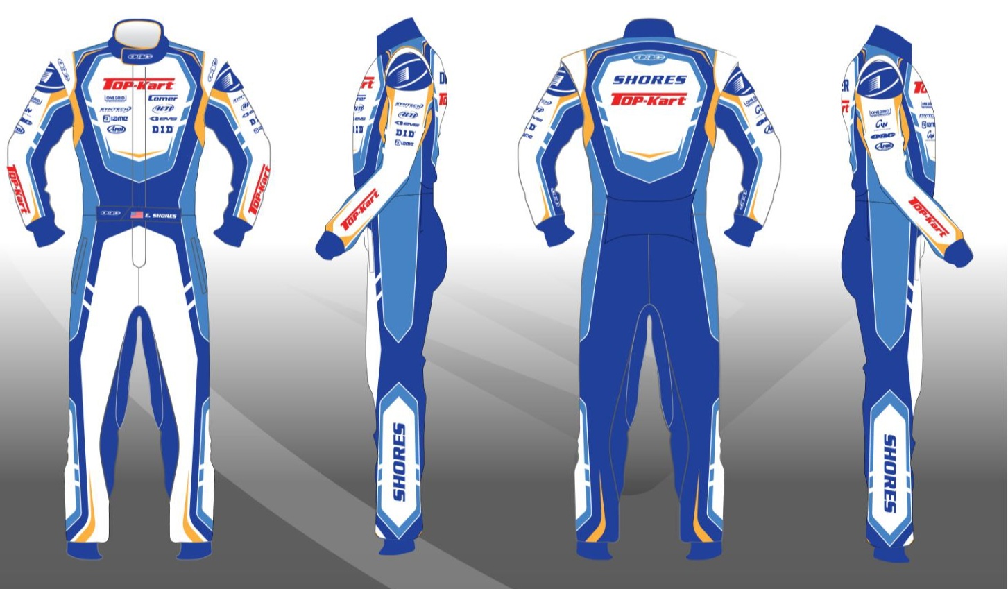 My new kart suit for the 2024... - Easton Shores Racing | Facebook
