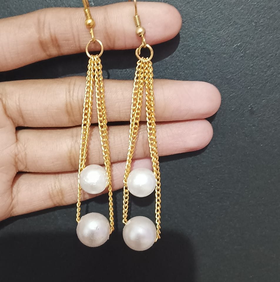 Pearl beads necklace tutorial…🤍 | Ashmita Patel