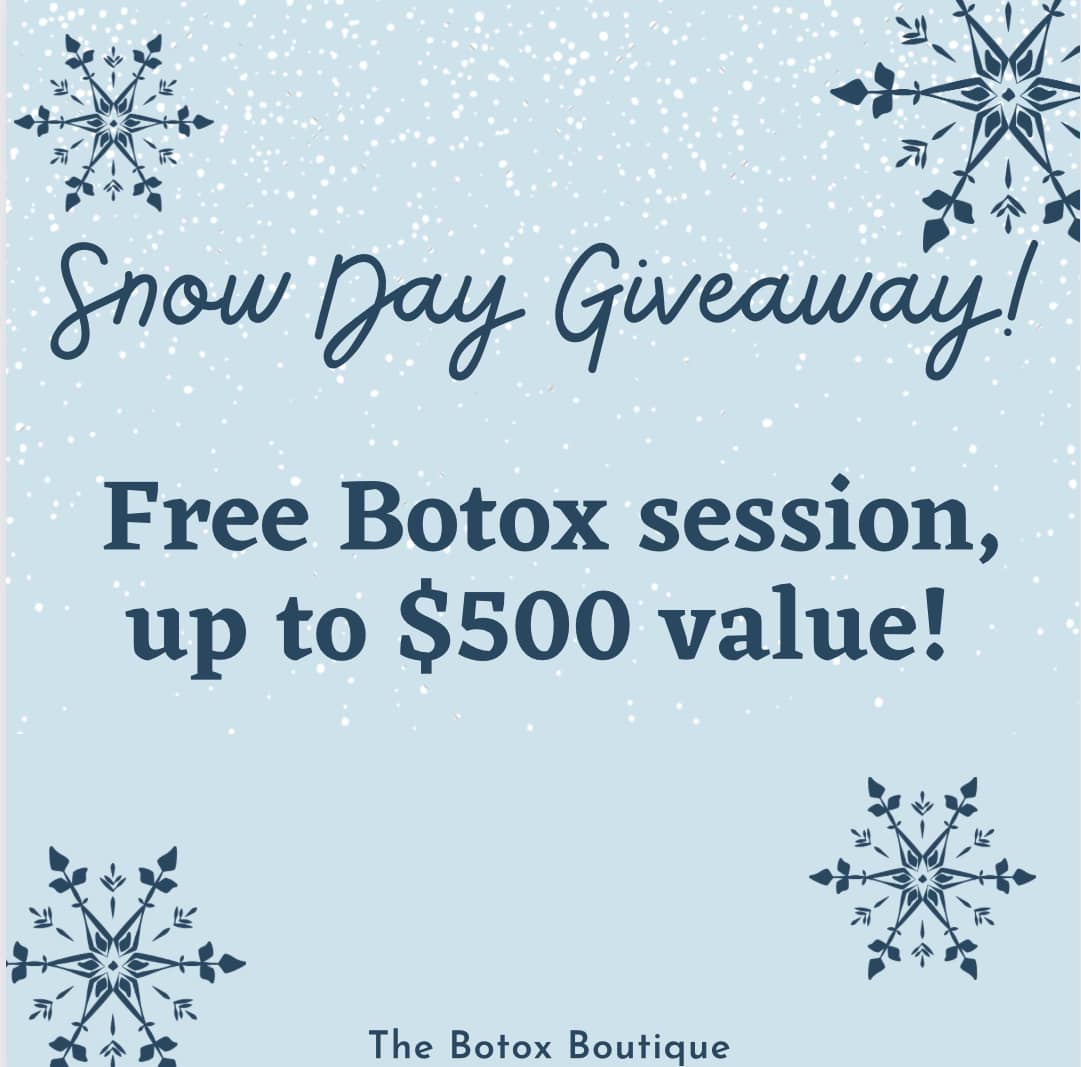 Botox Boutique - ️Snow Day Giveaway ️ Win an entire...