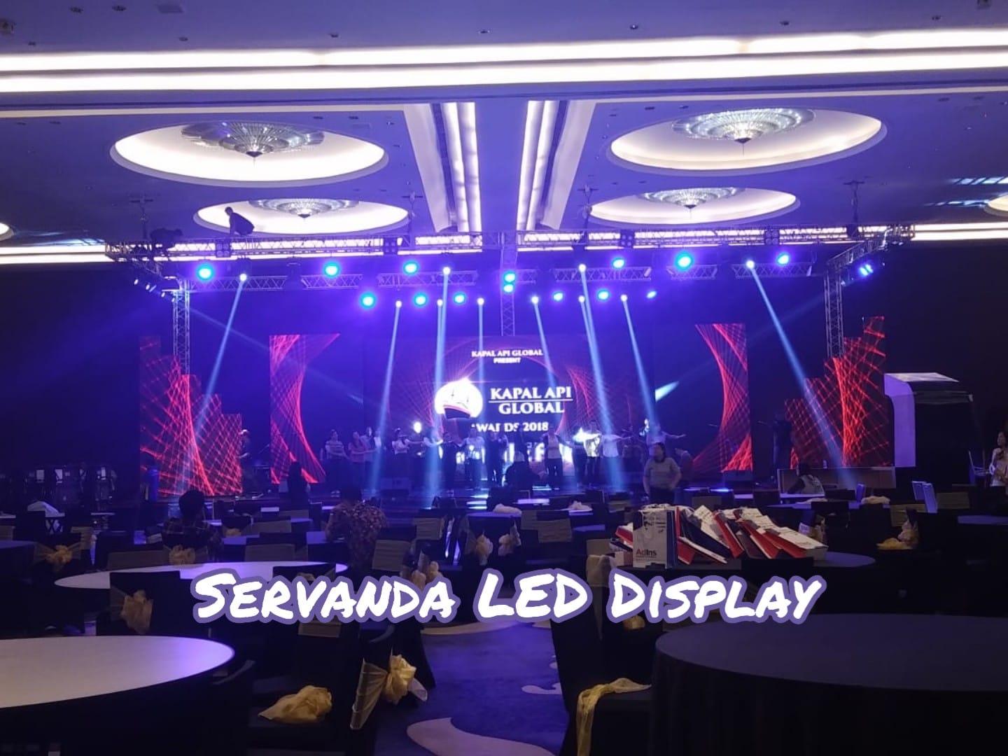 Servanda LED Display total 72m2... - Servanda LED Display
